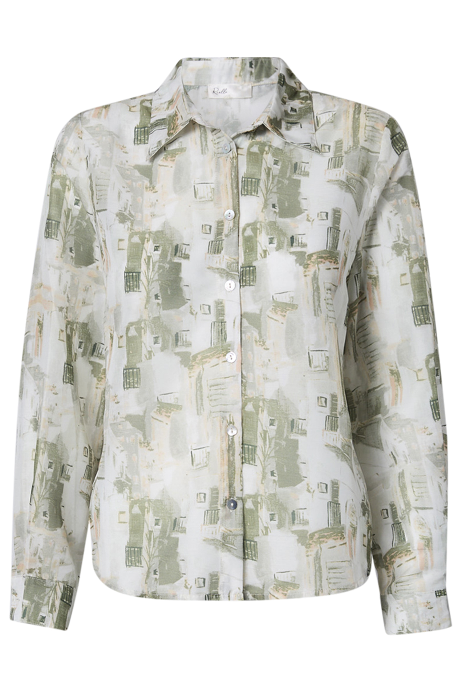 Abstract Print Blouse