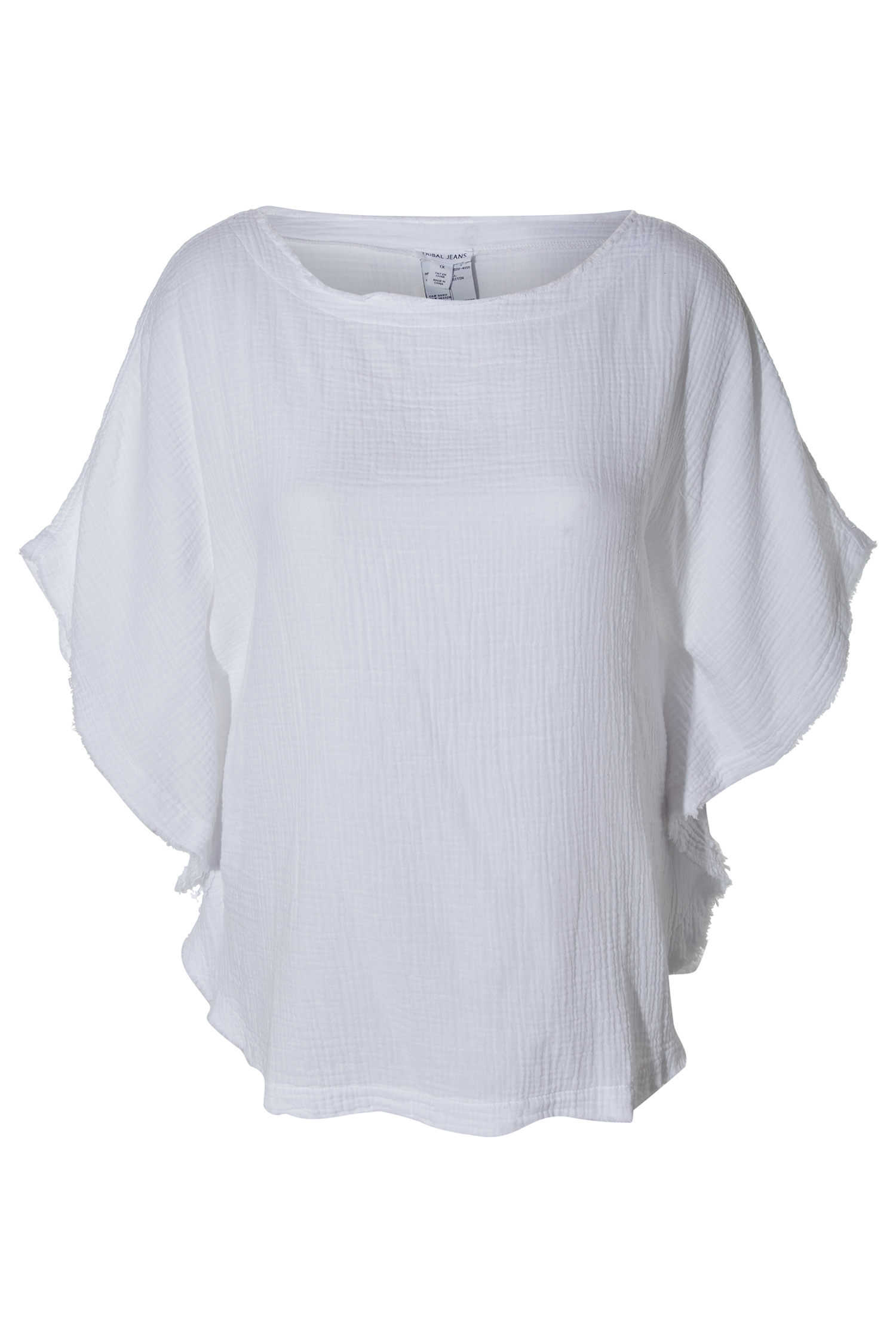 Tribal Gauze Kaftan Blouse