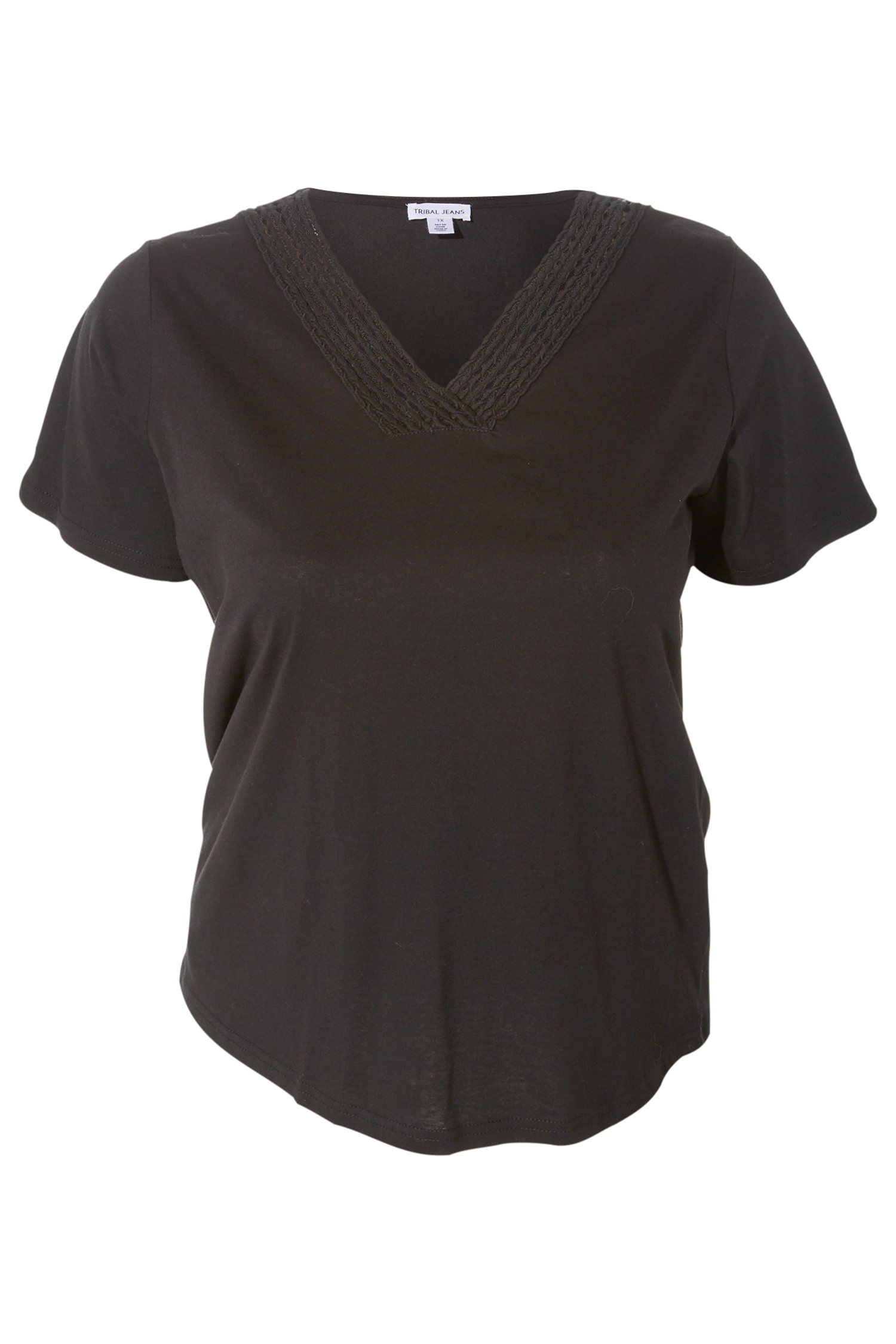 Tribal Crochet Trim Top