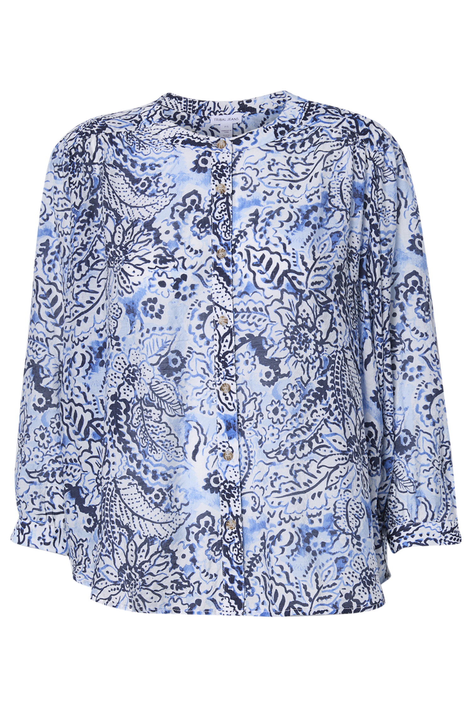 Printed Dolman Sleeve Top