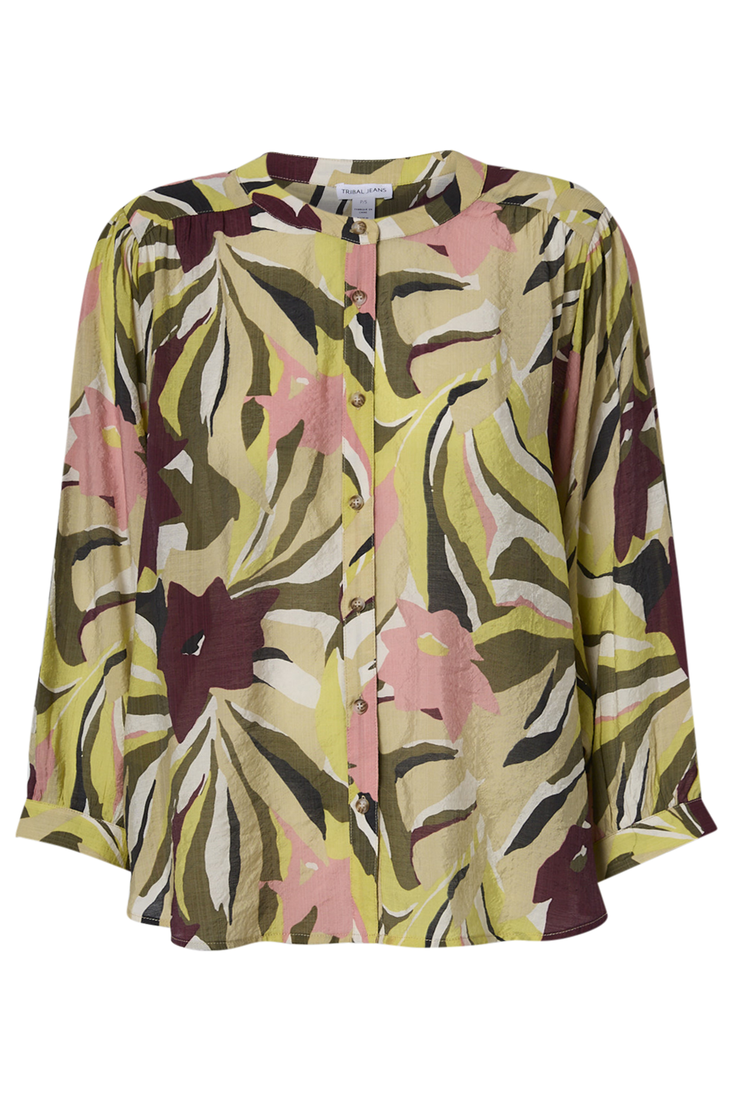 Printed Dolman Sleeve Top