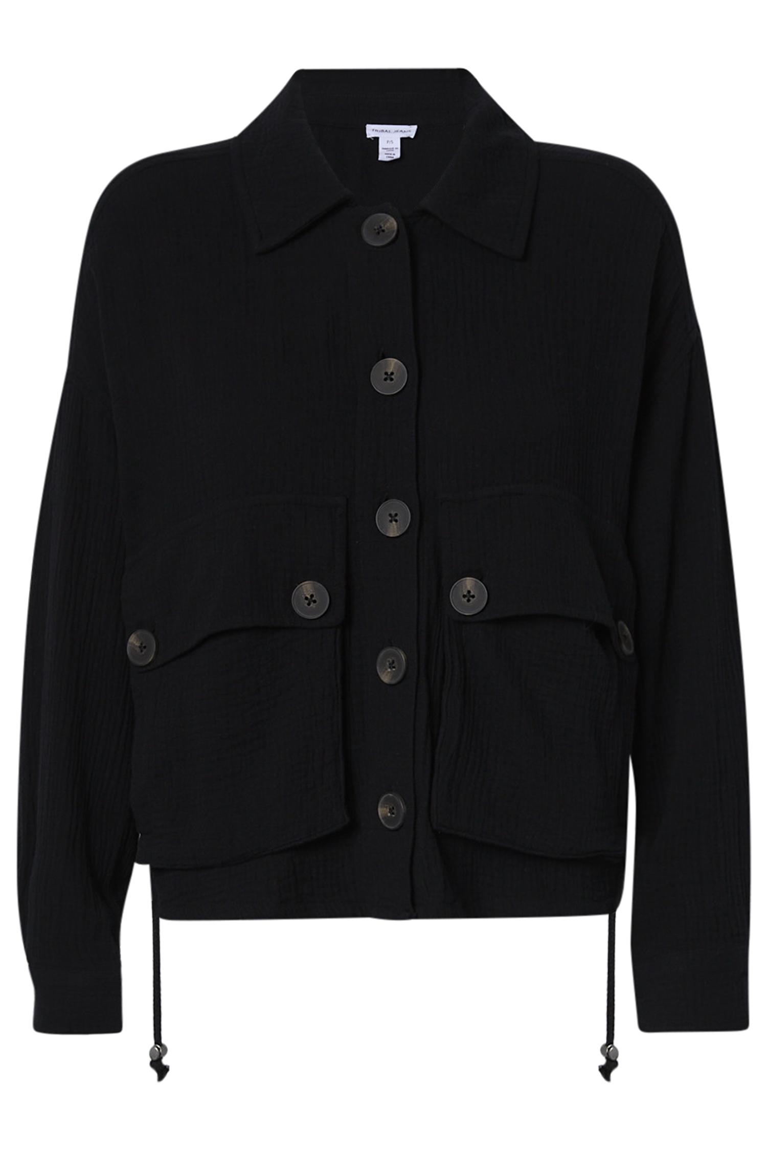 Long Sleeve Button Up Jacket