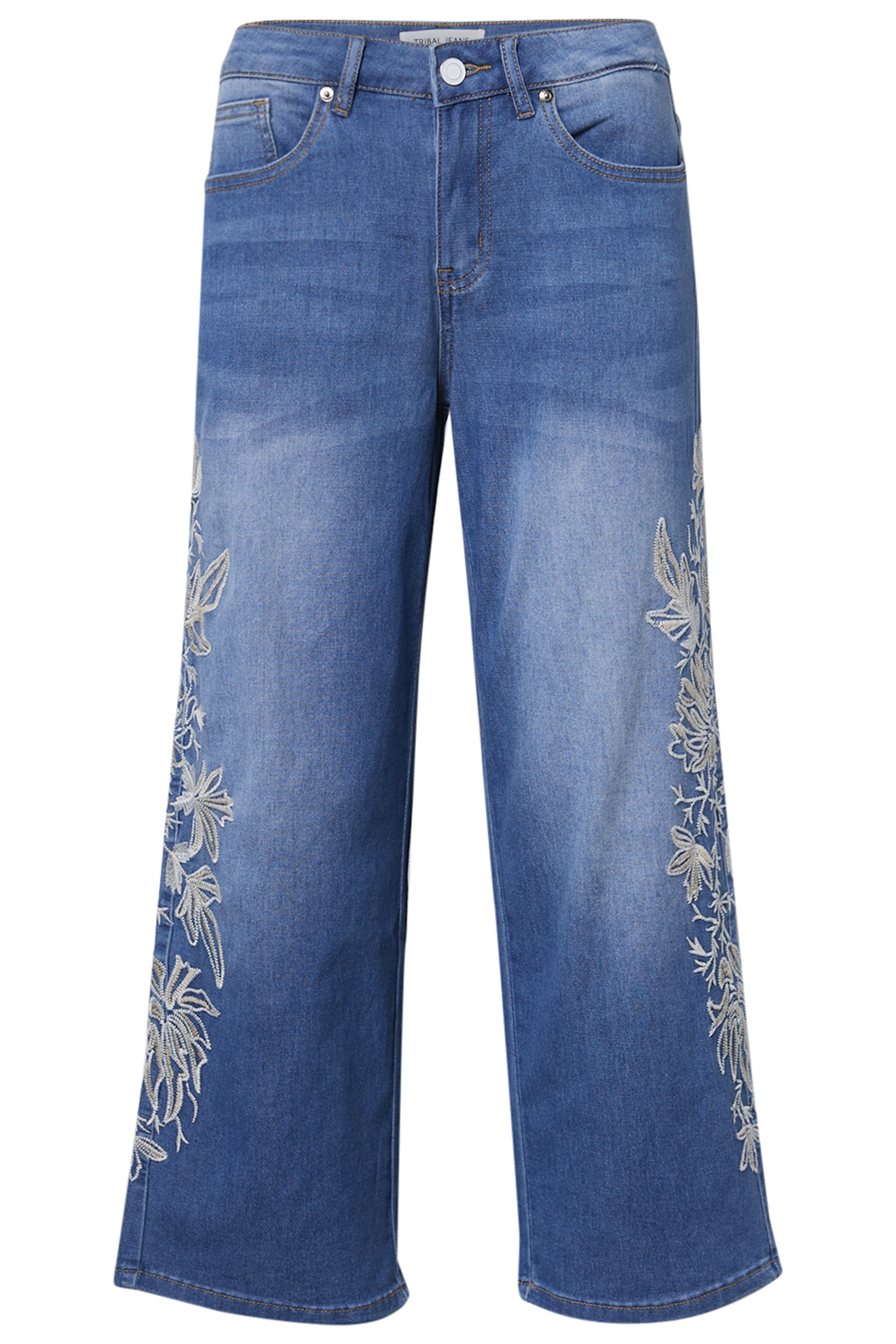 Mid Rise Denim