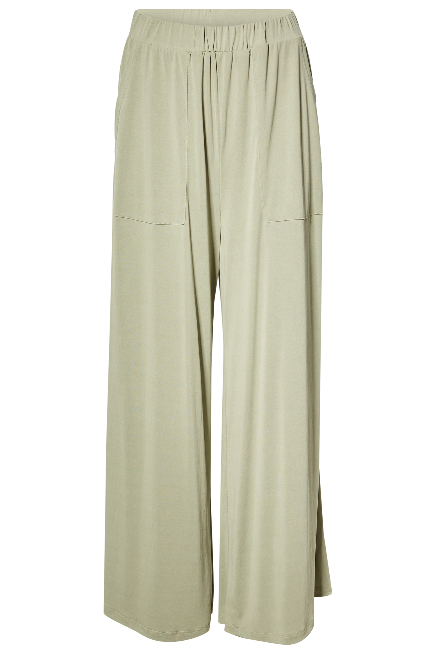Cropped Wide Leg Pant