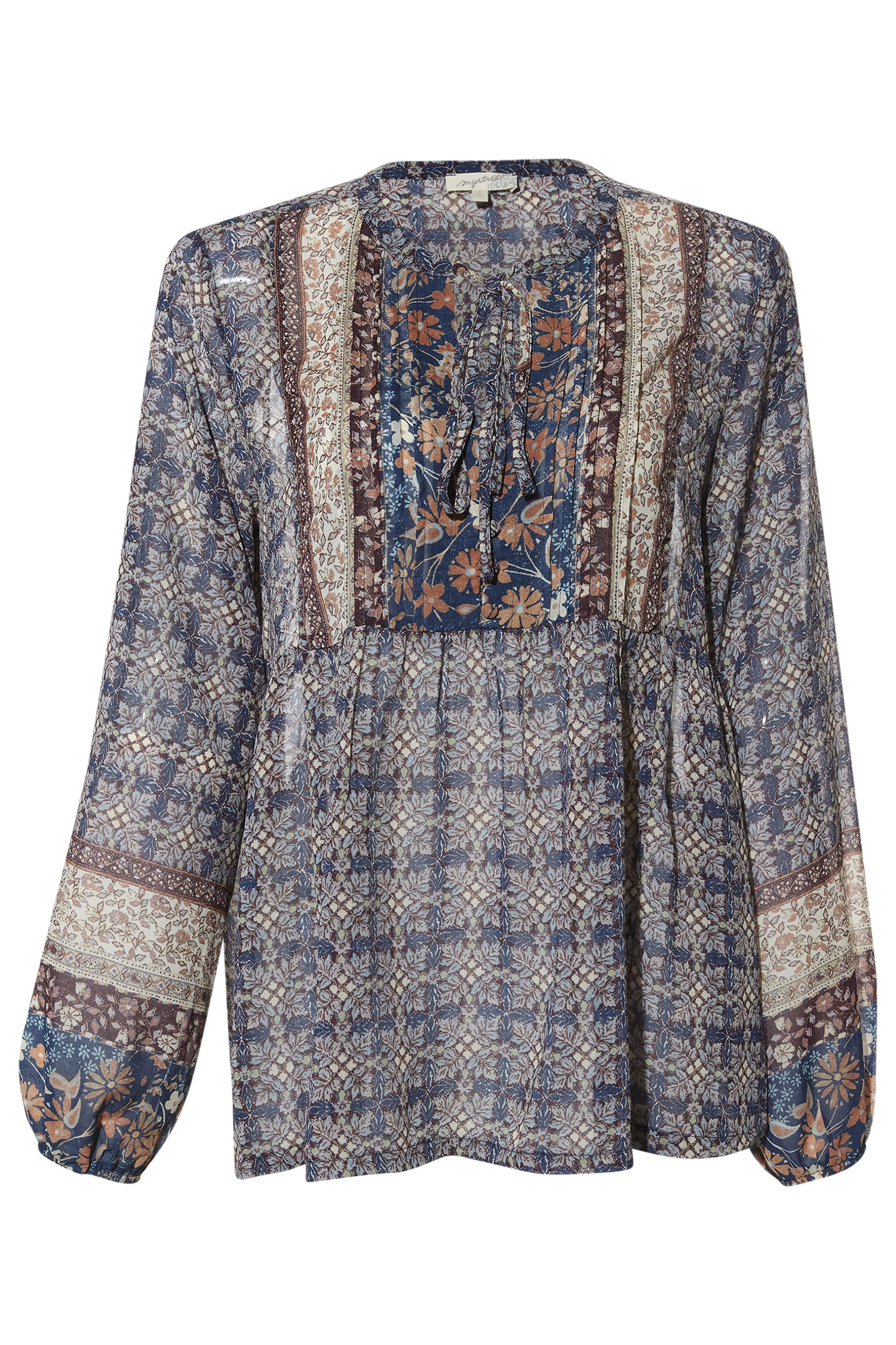 Mystree Peplum Blouse