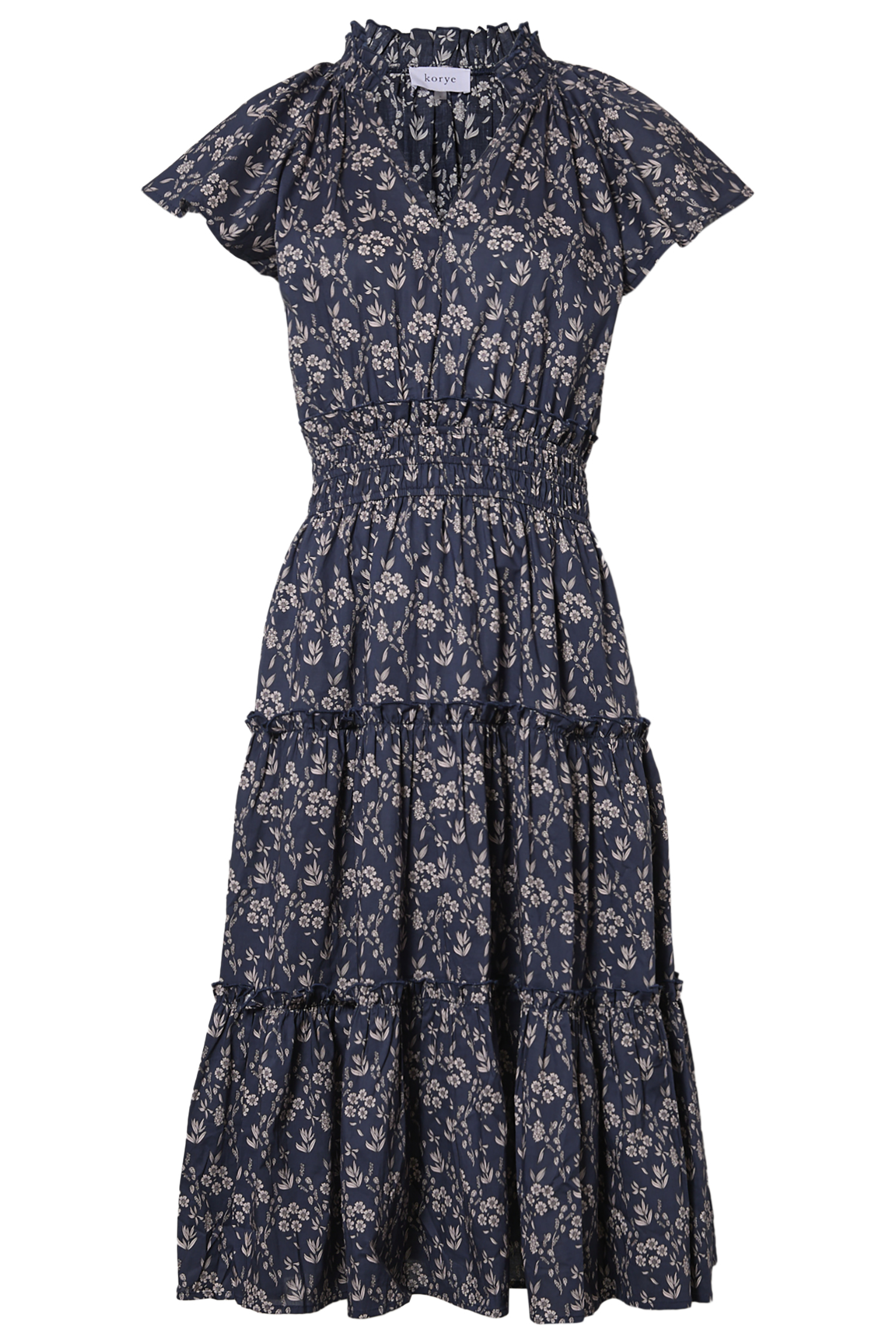Printed Midi Dress