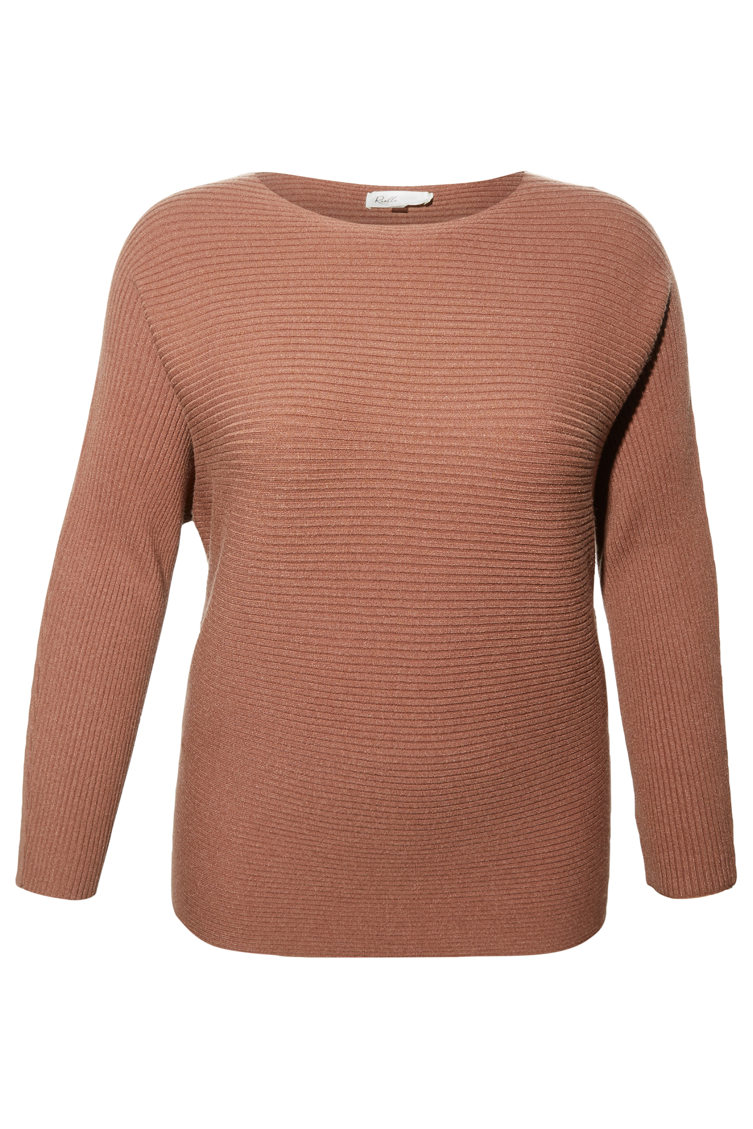 Ottoman Ribbed Boatneck Sweater