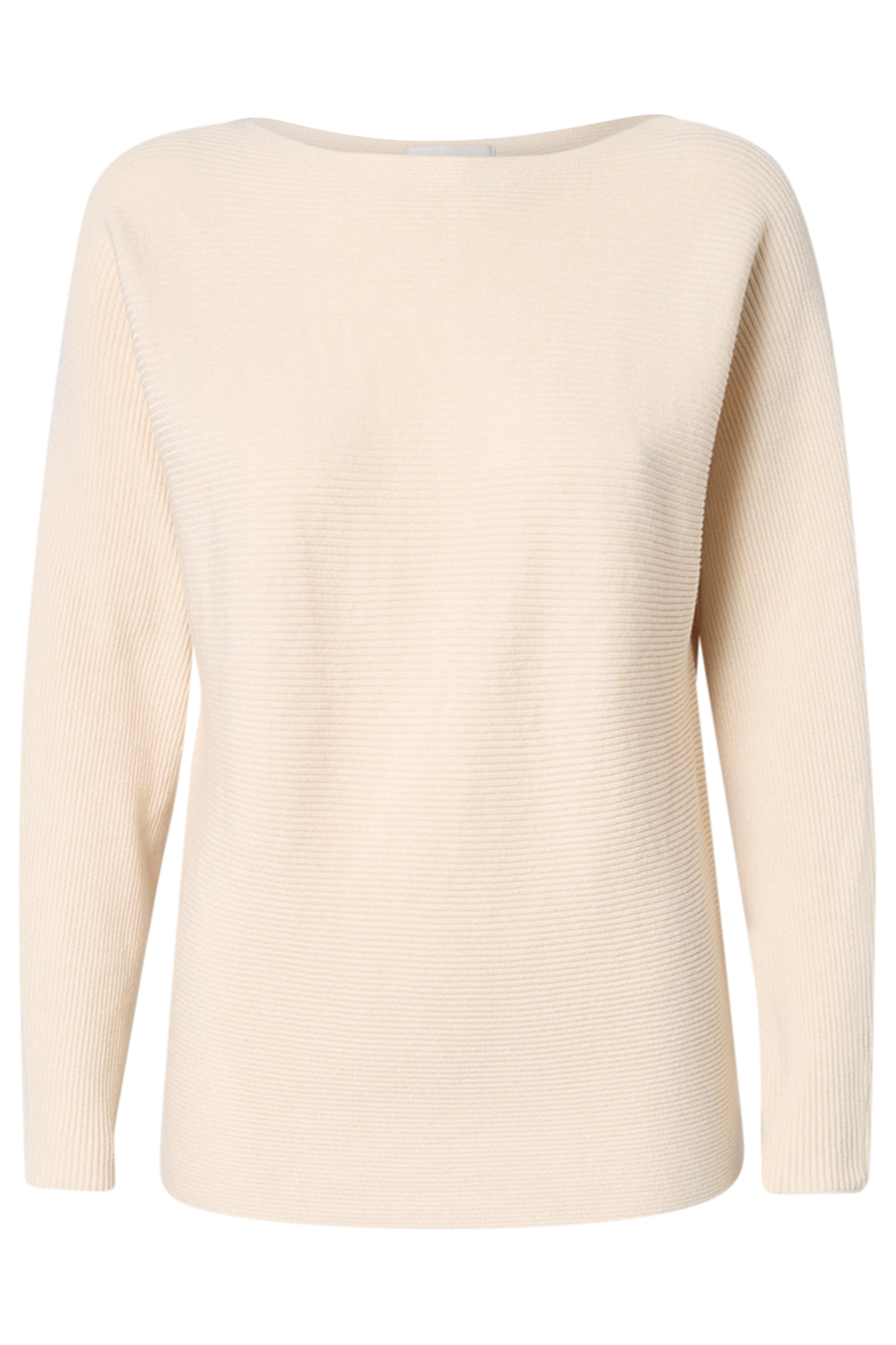 Ottoman Ribbed Boatneck Sweater