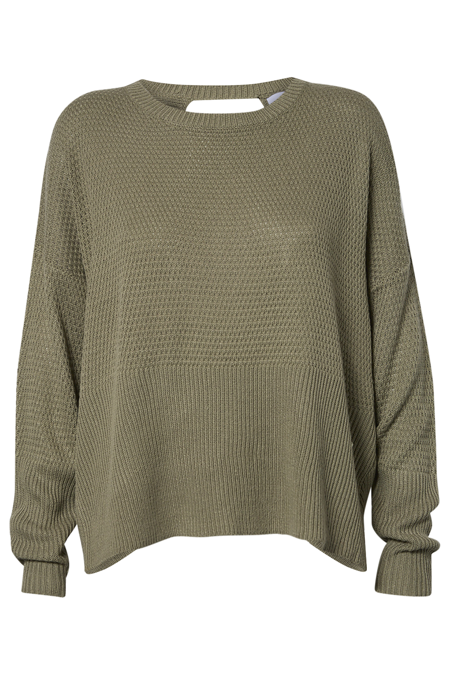 Open Back Long Sleeve Top