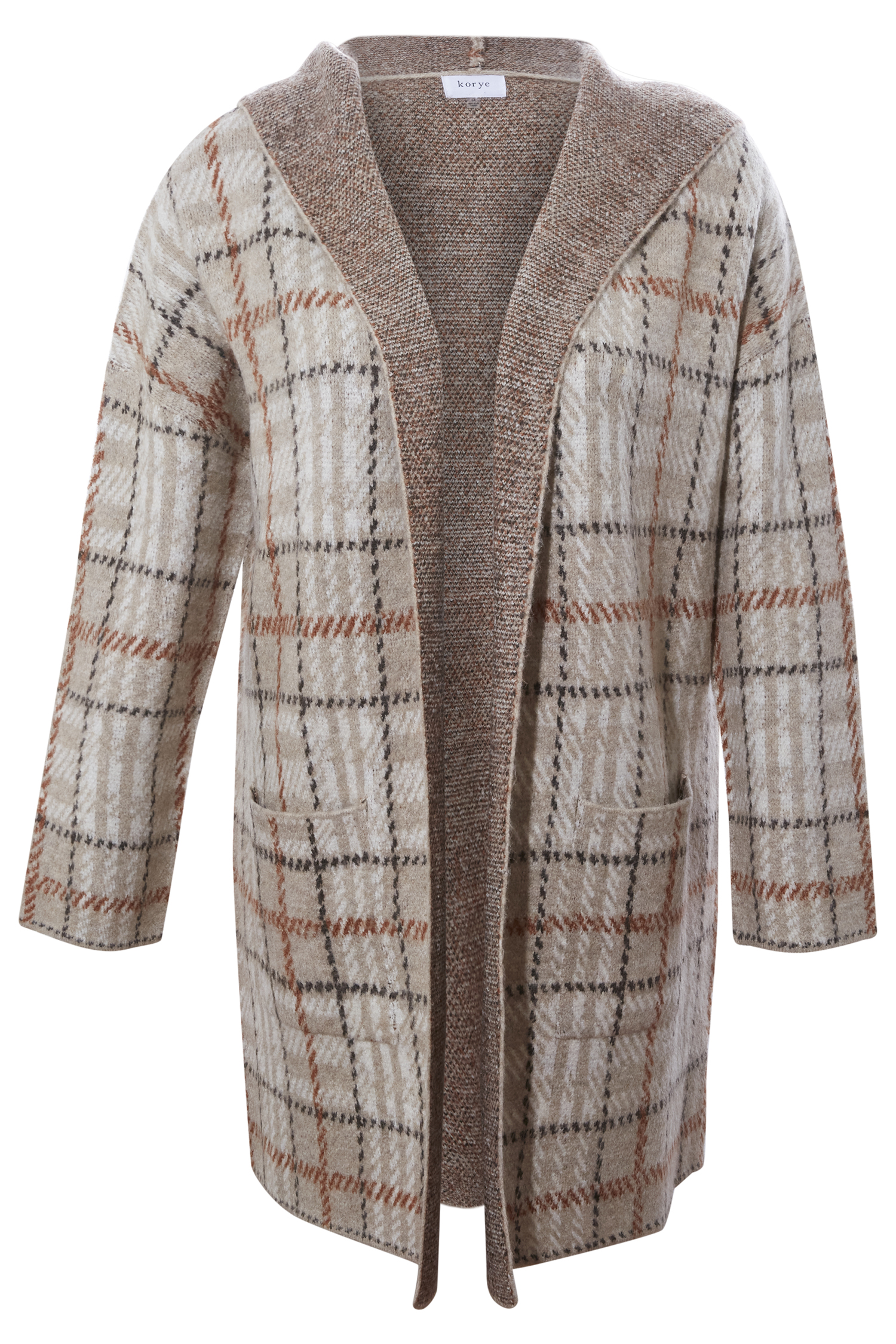 Plaid Coatigan