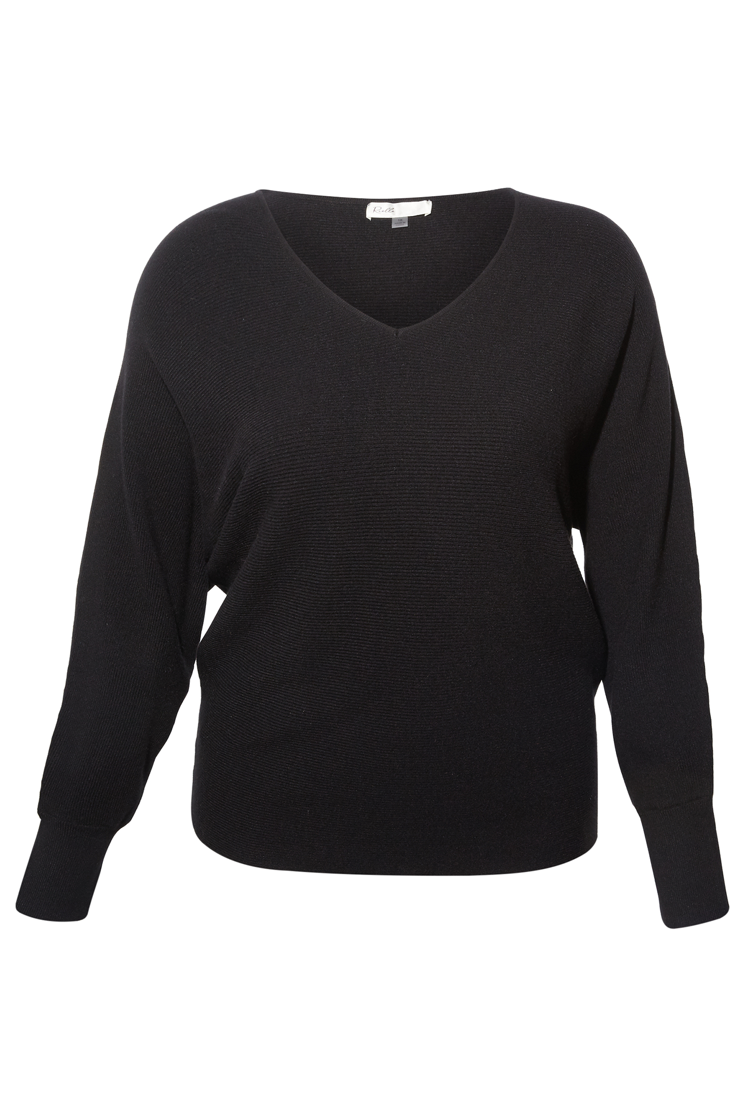 Ribbed V-Neck Sweater
