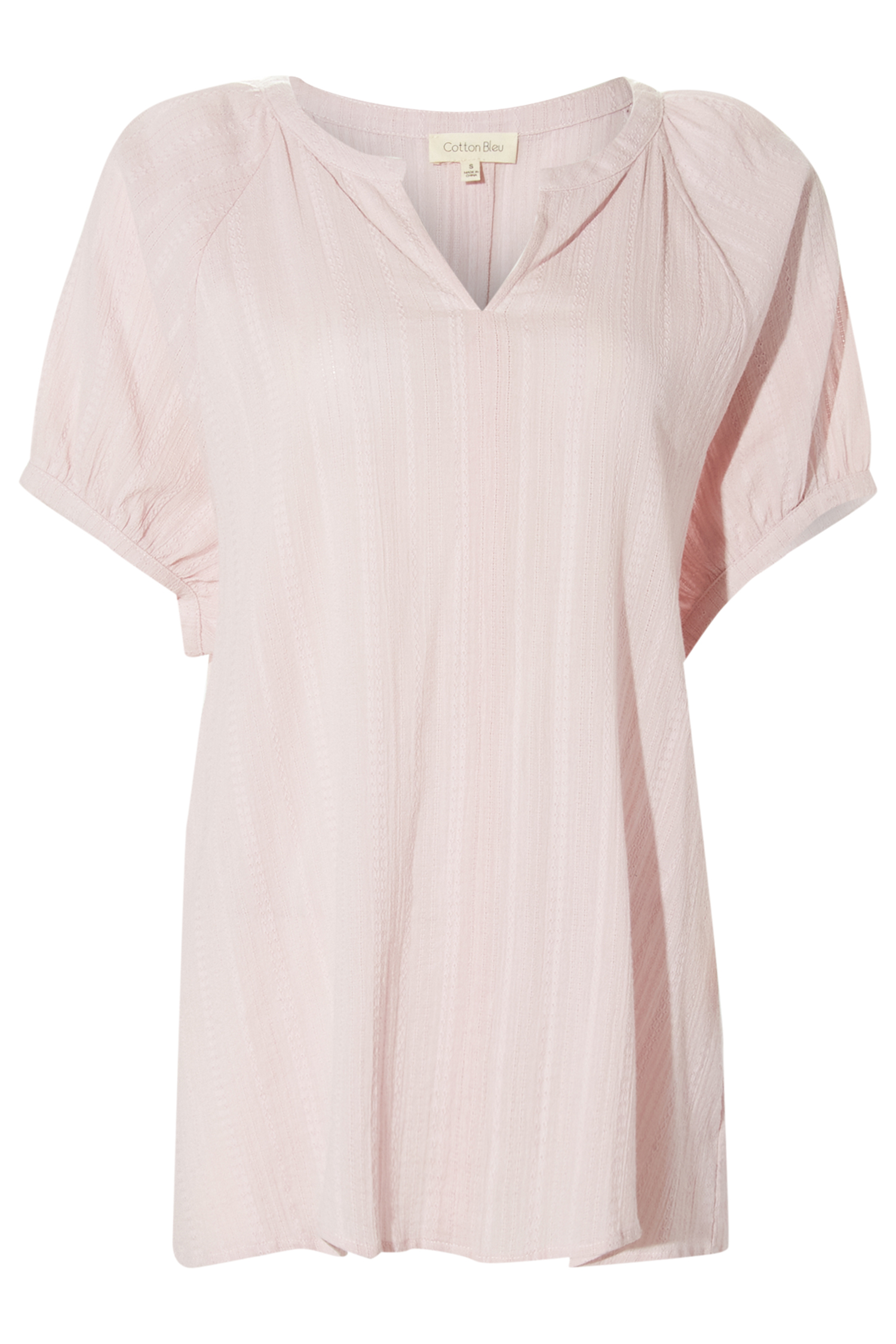 Jacquard Short Sleeve Top
