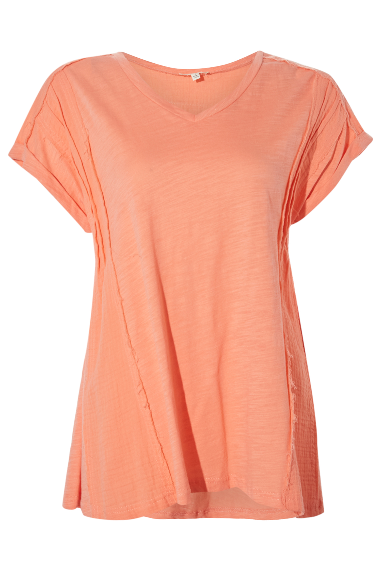 Stripe V Neck