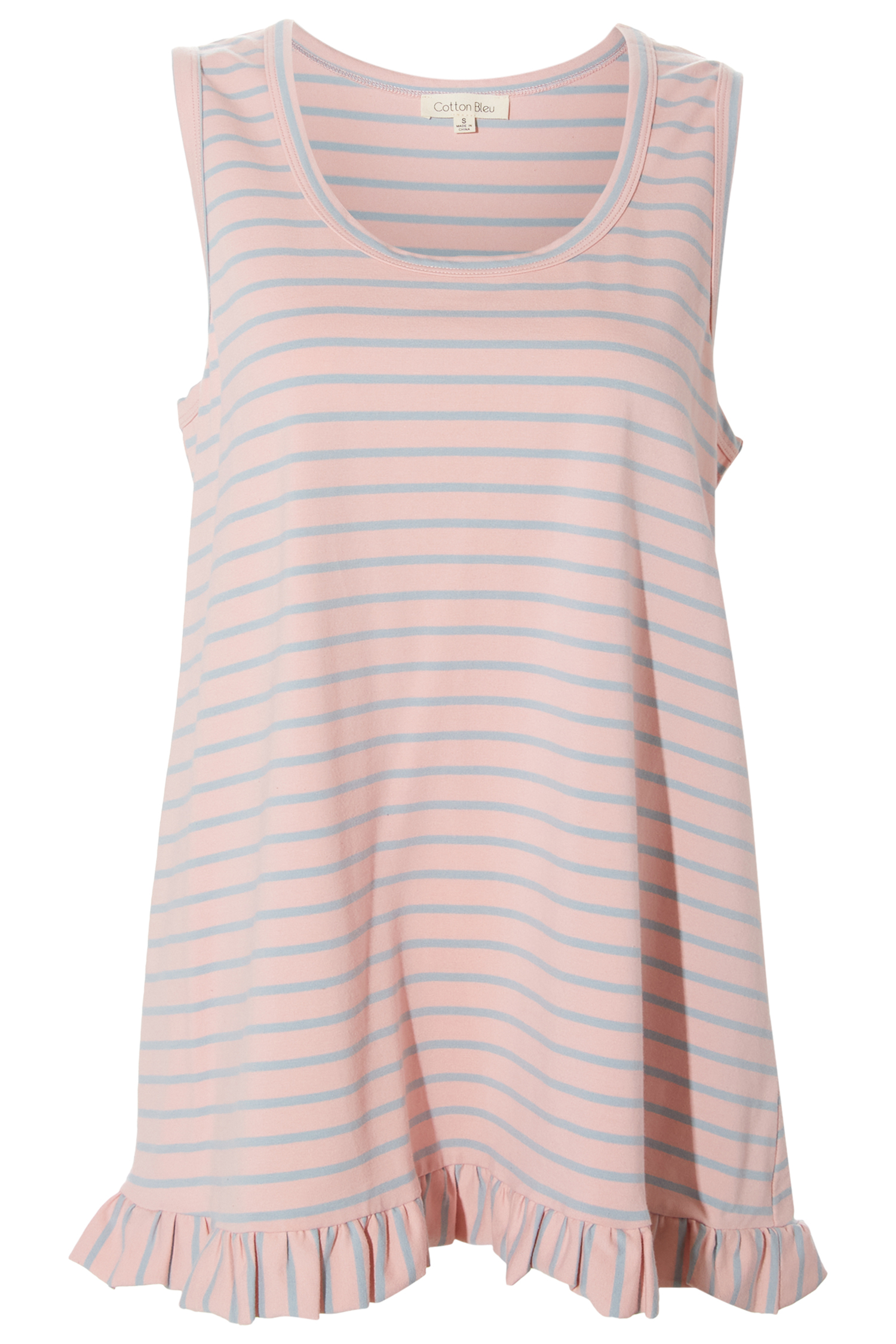 Sleeveless Striped Top