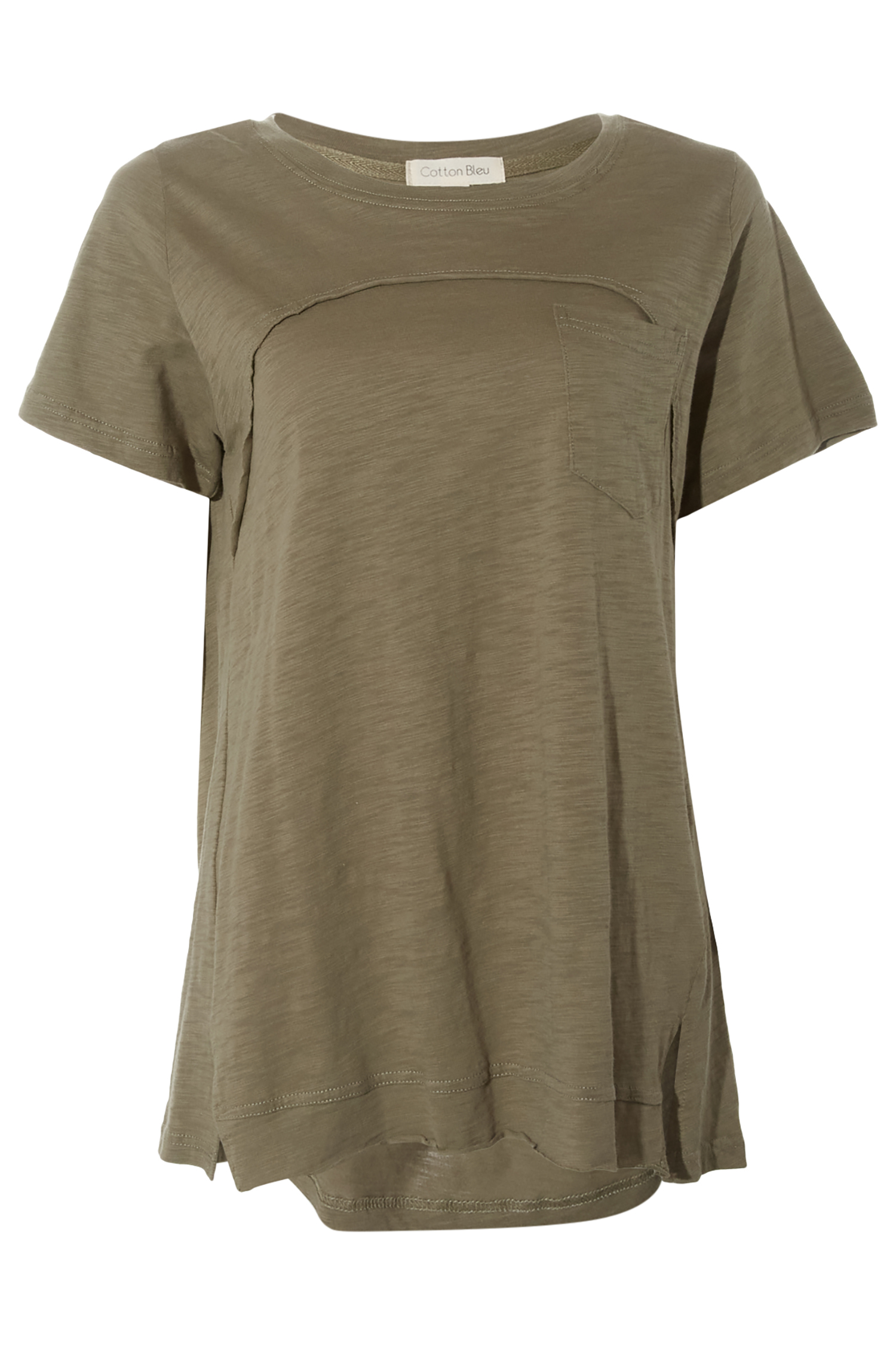 Contrast Stitch Tee