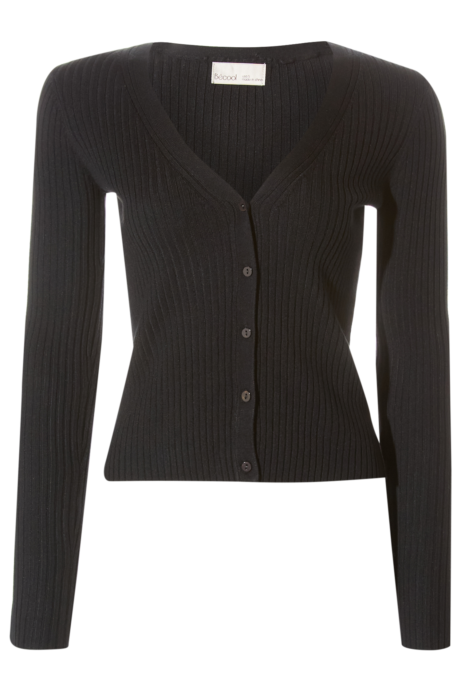 V Neck Slim Cardigan