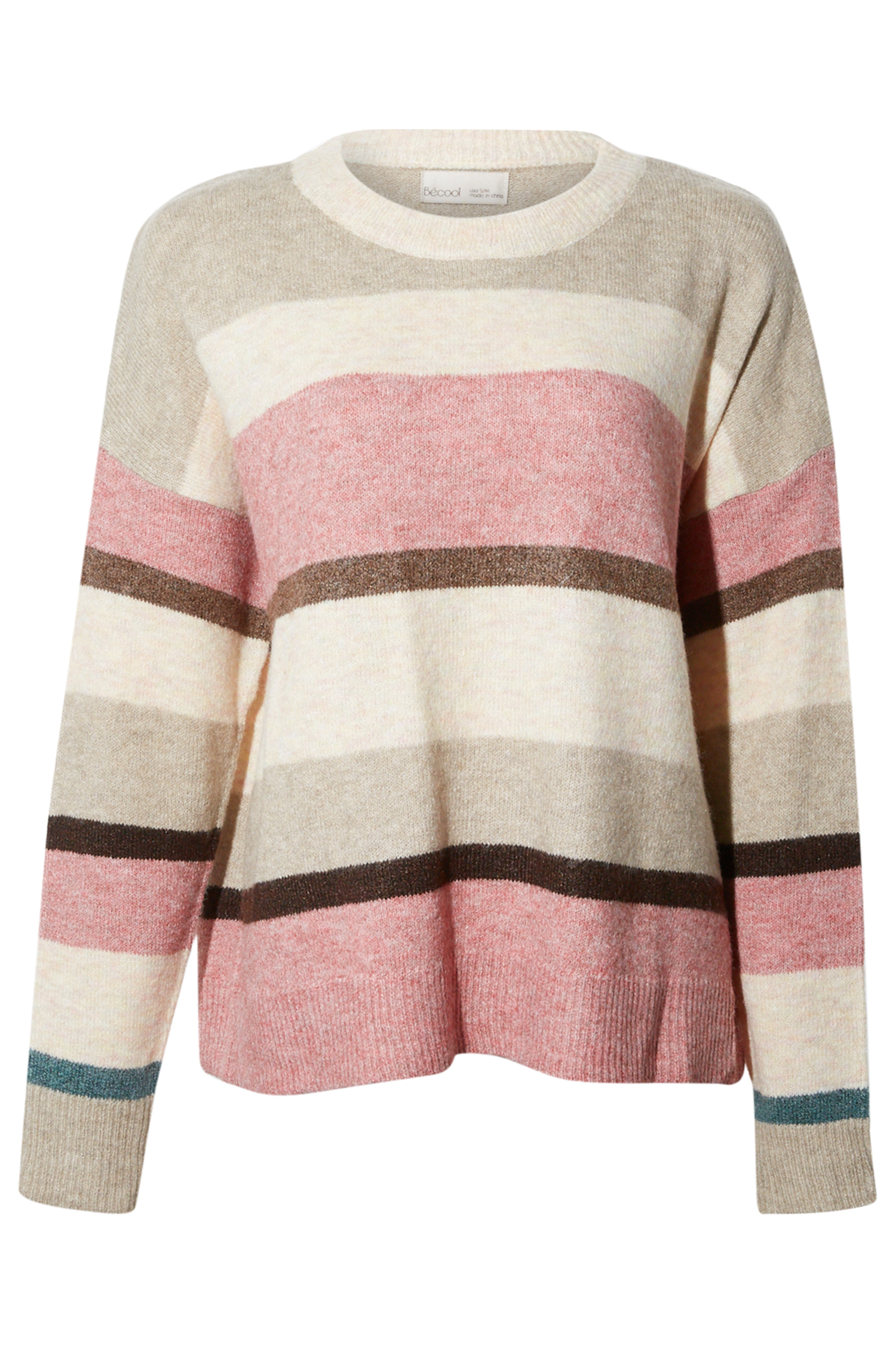 Striped Crew Neck Sweater