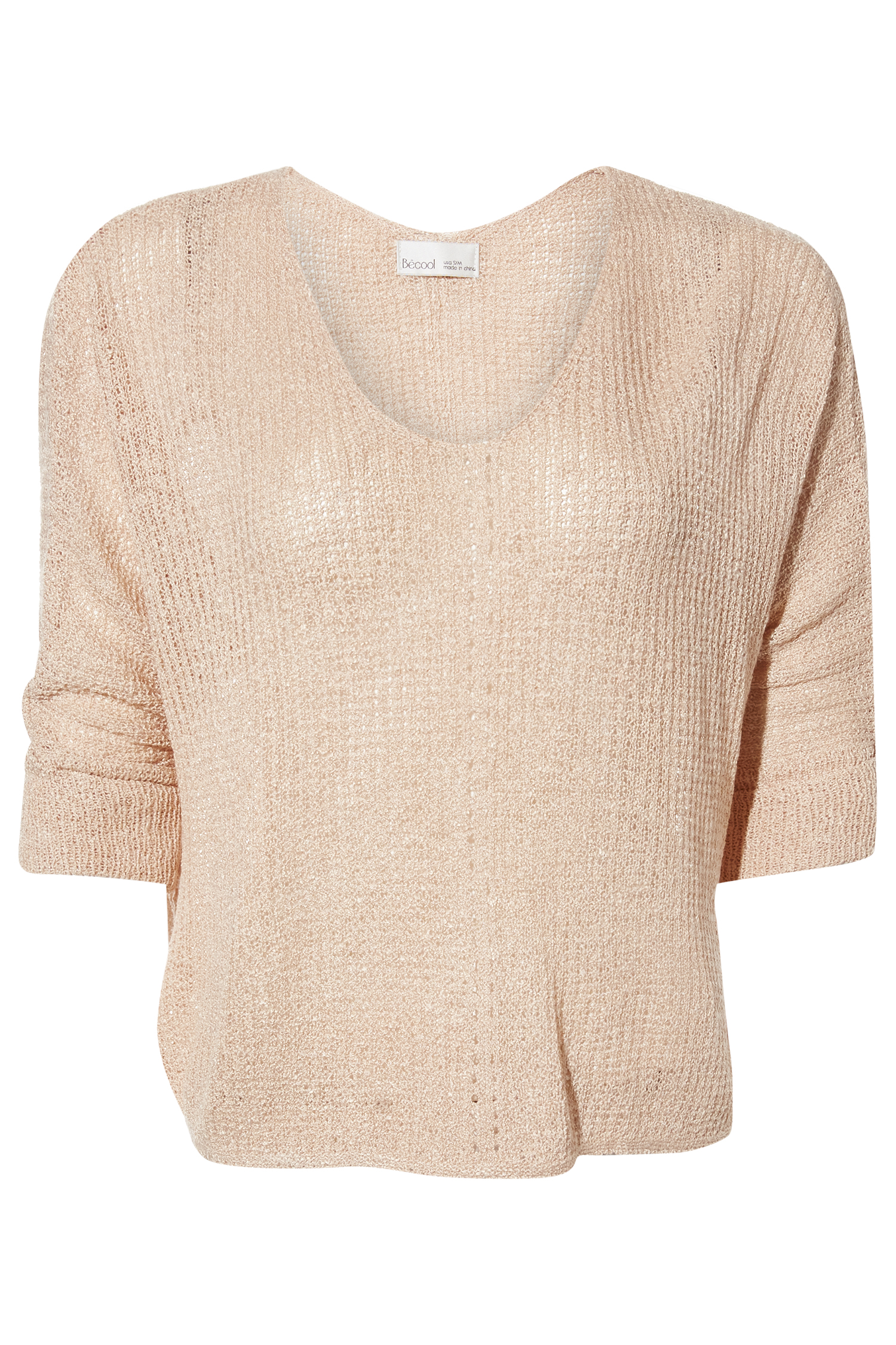 Open Knit Top