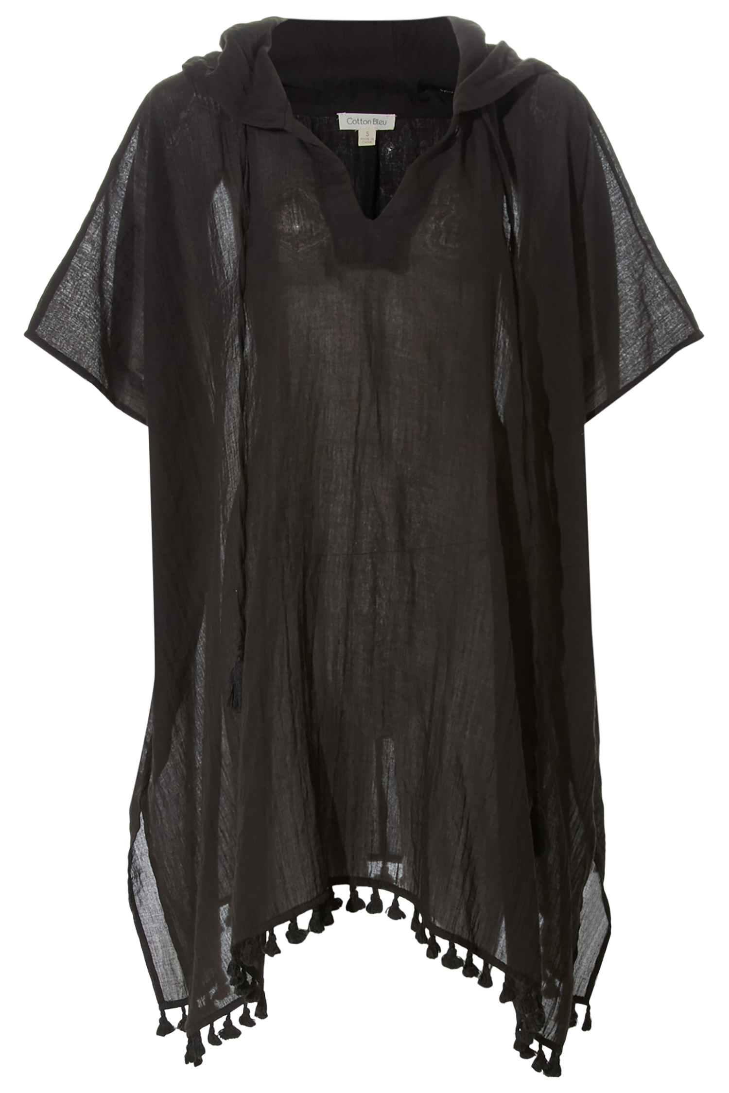 Vintage Hooded Poncho