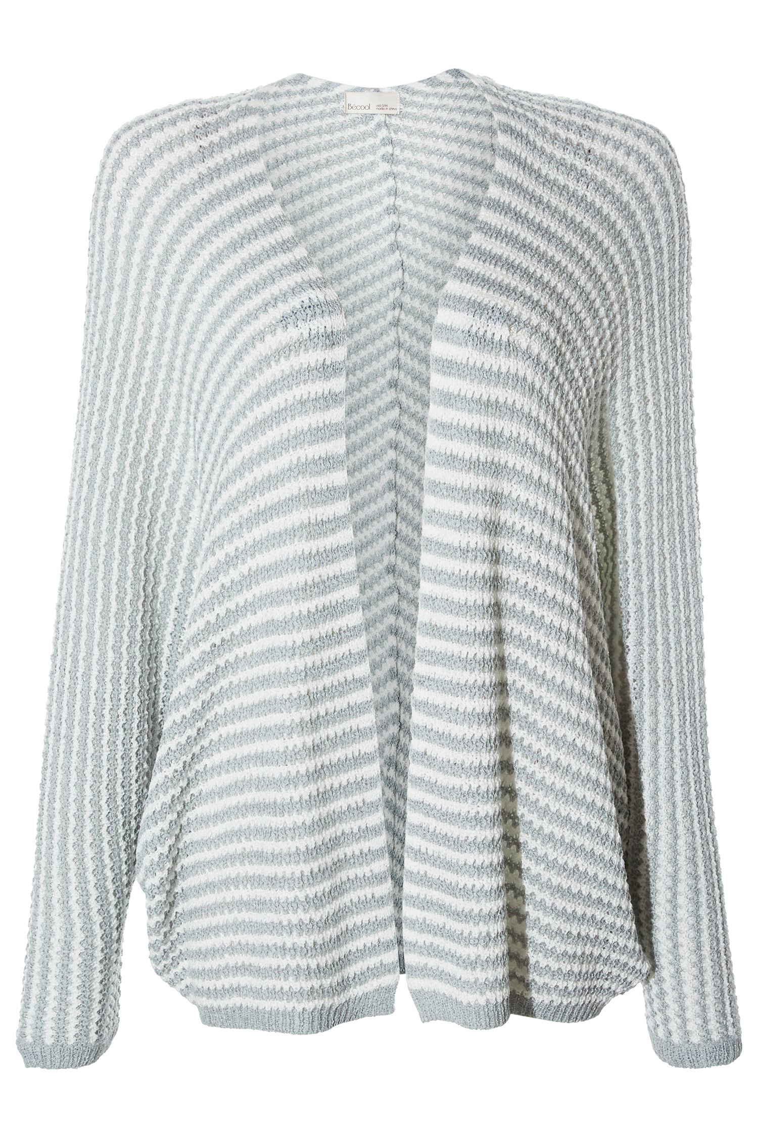 Crochet Open Front Cardigan