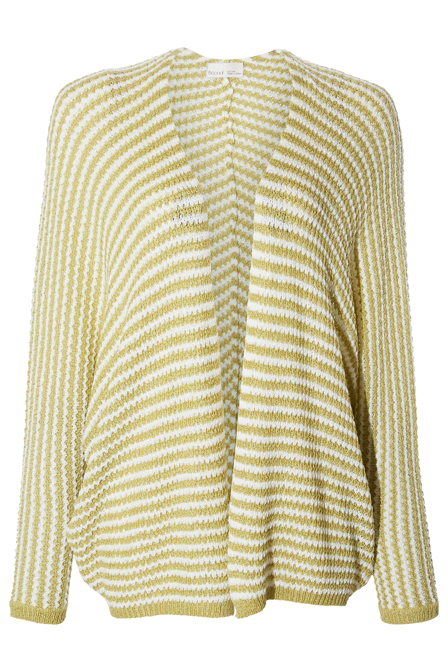 Crochet Open Front Cardigan