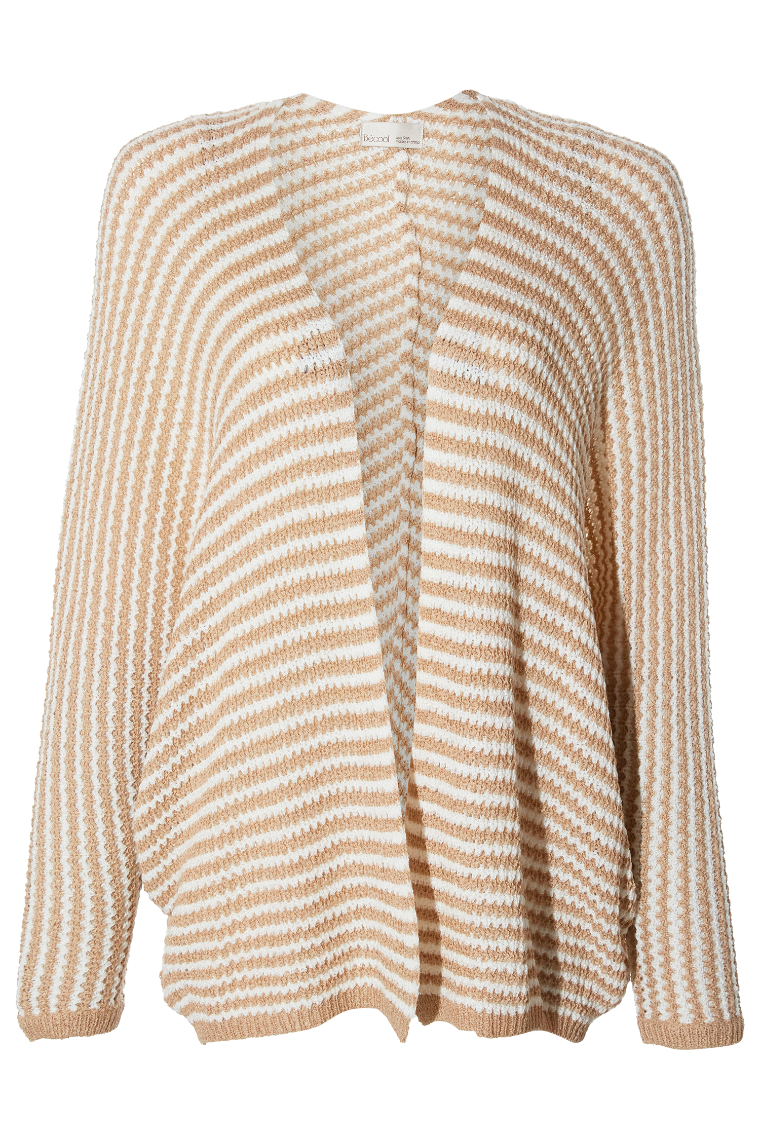 Crochet Open Front Cardigan