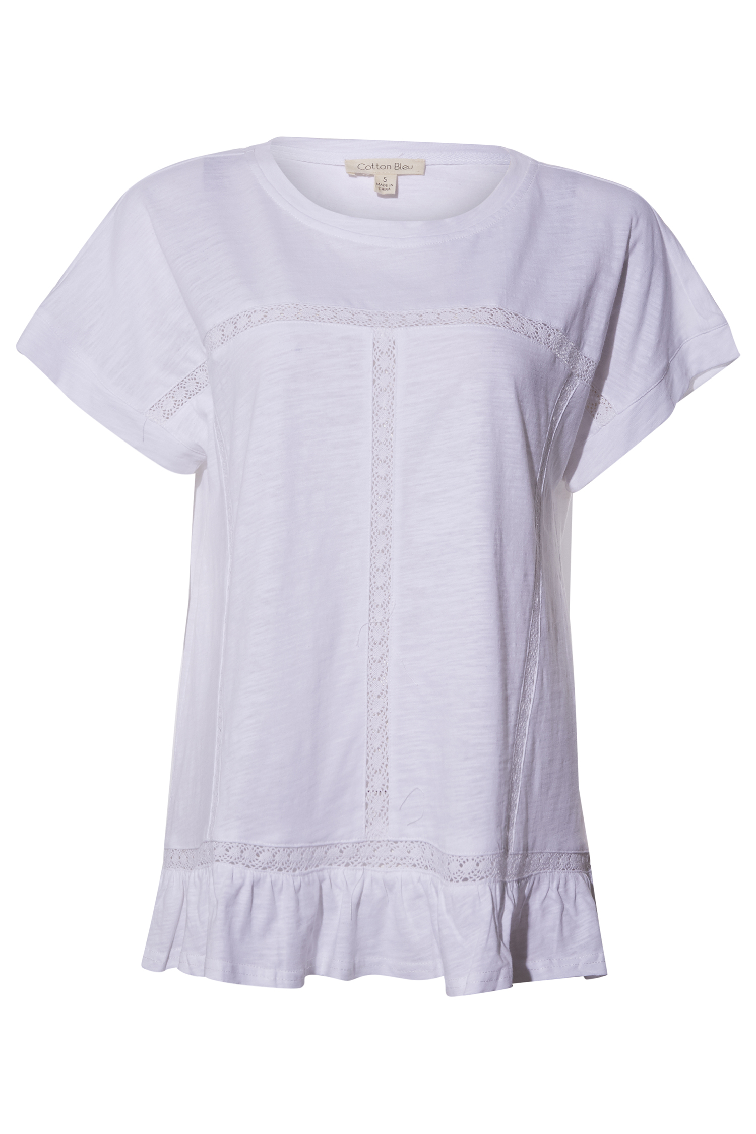 Crochet Lace Detail Top
