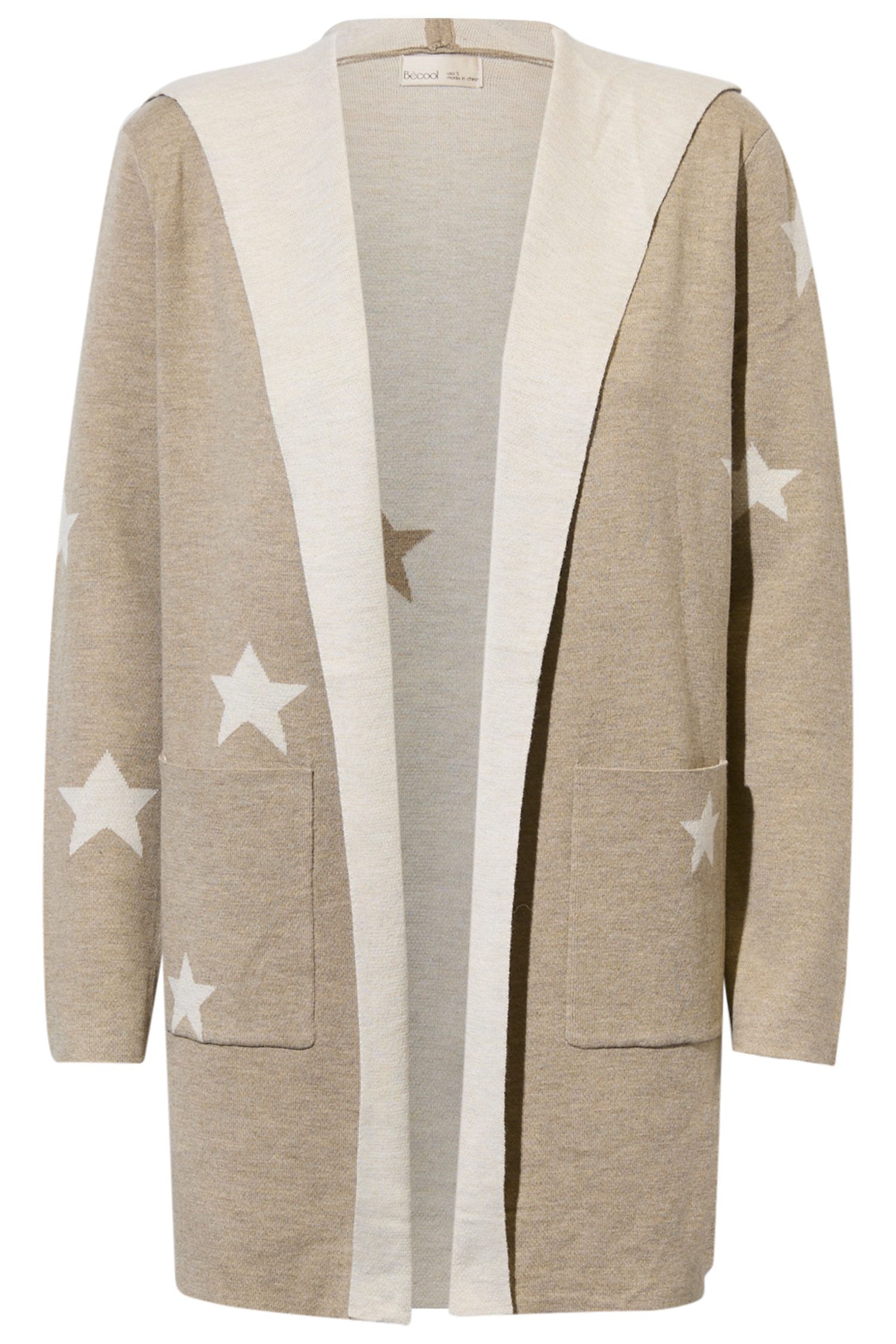Star Print Cardigan