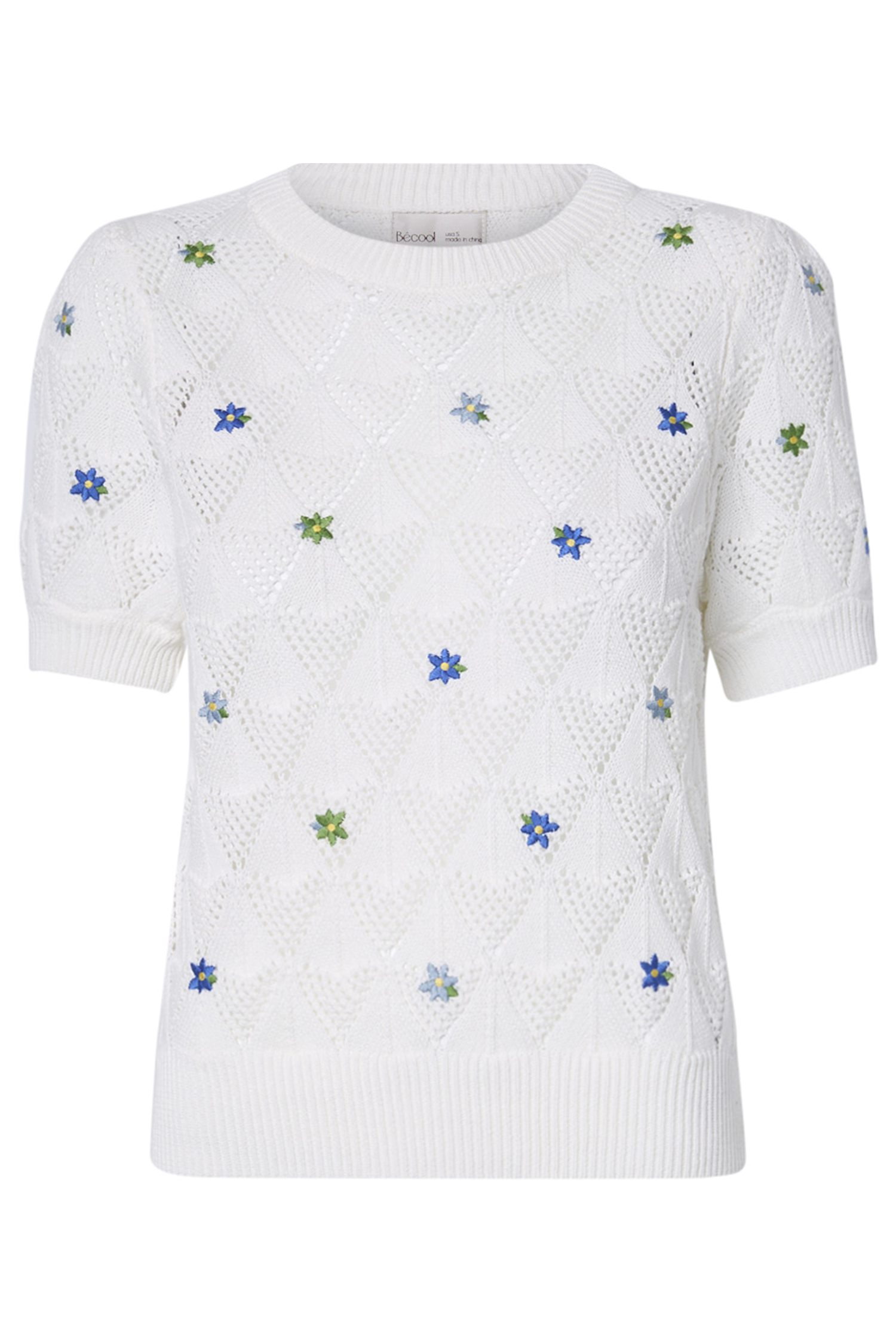 Floral Embroidered Top