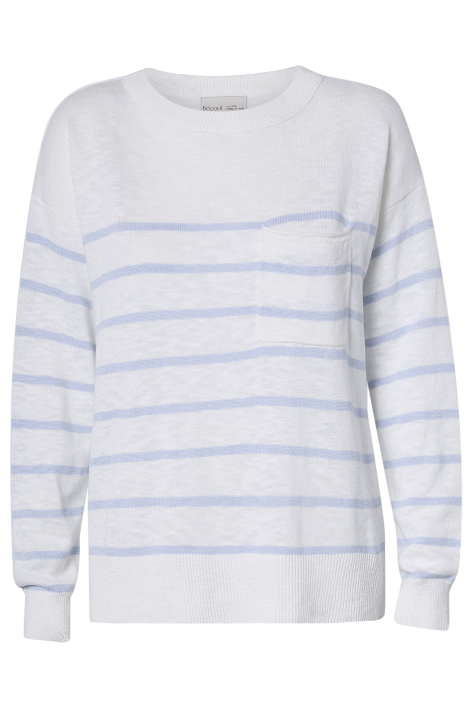 Long Sleeve Striped Sweater