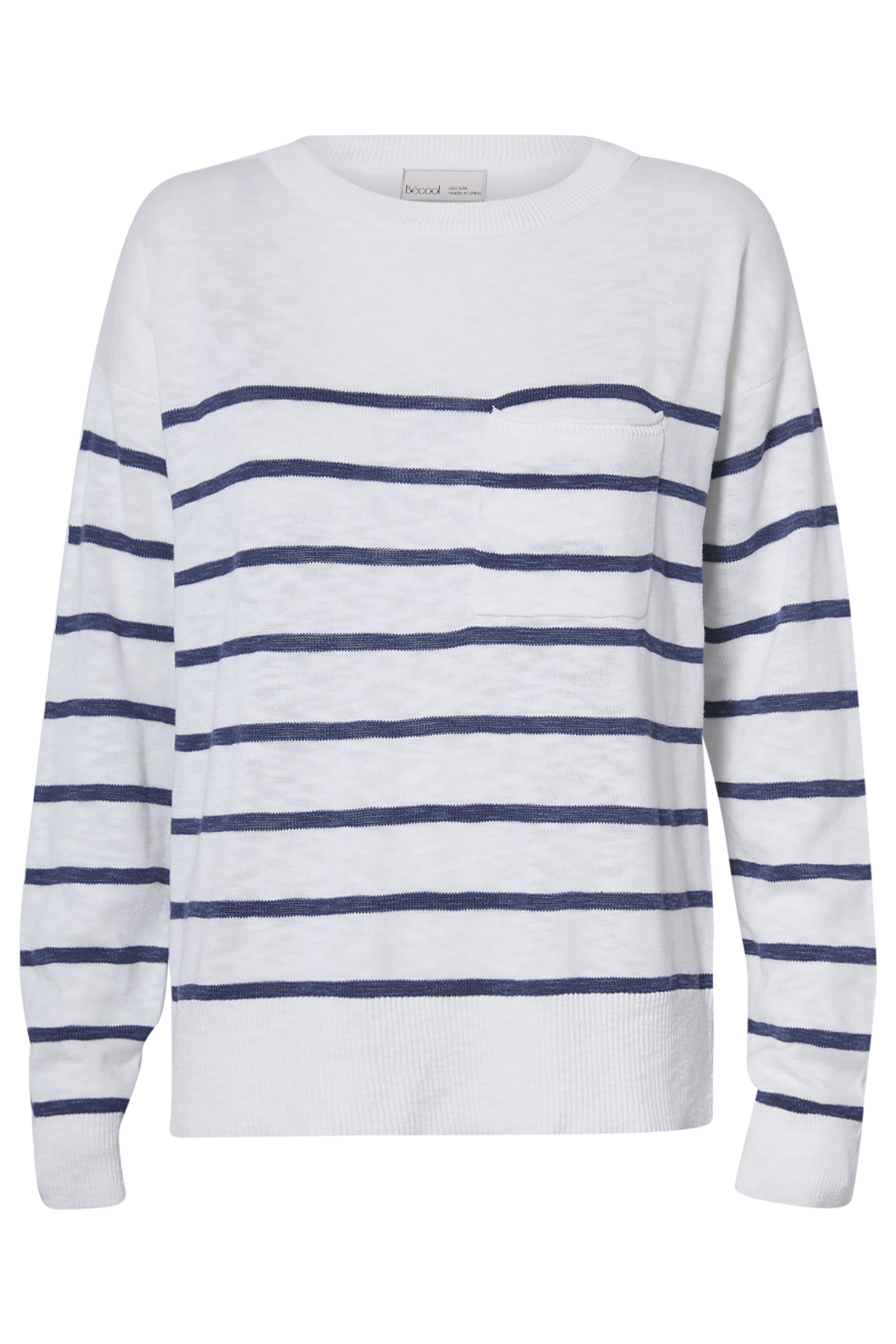 Long Sleeve Striped Sweater