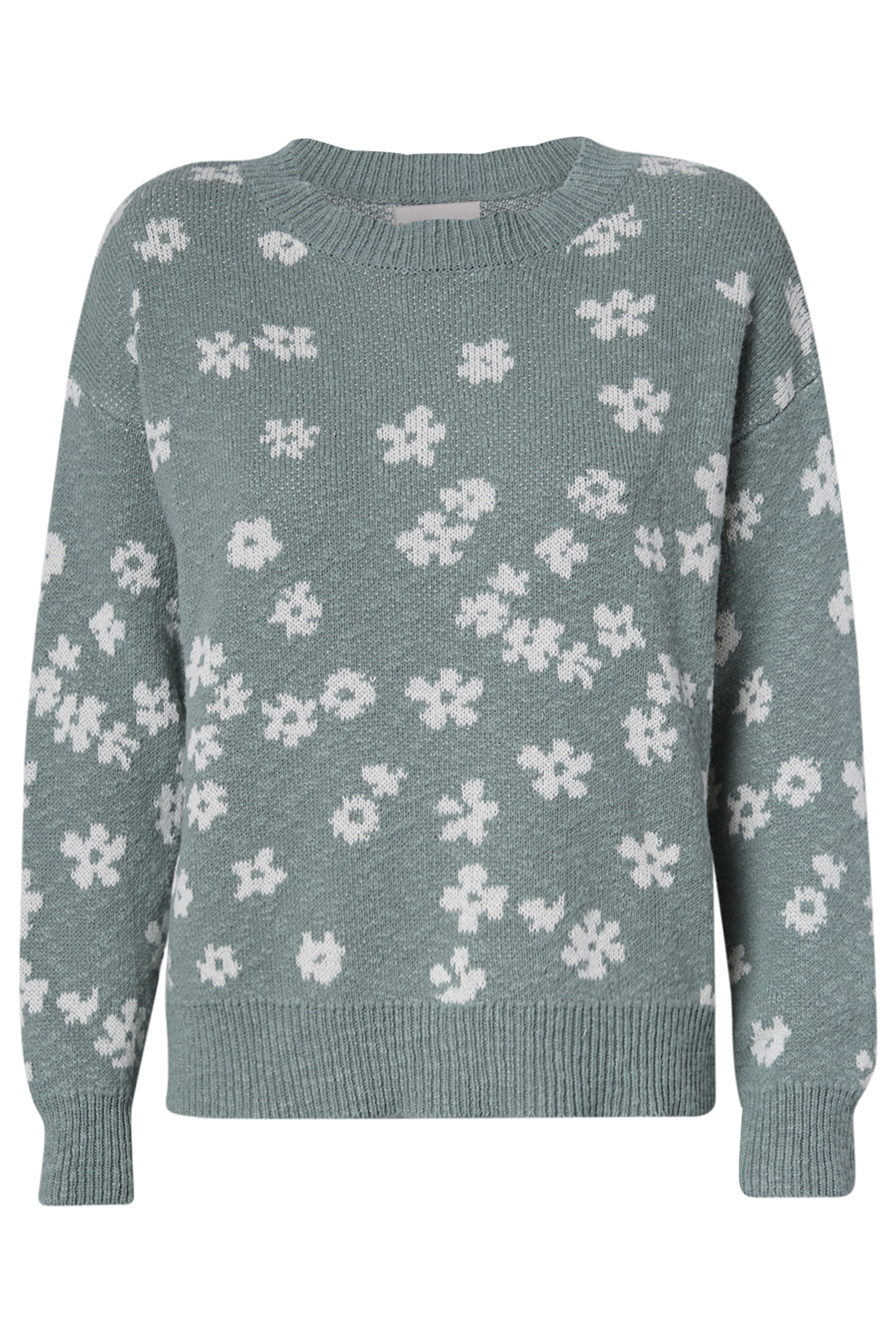 Floral Print Sweater