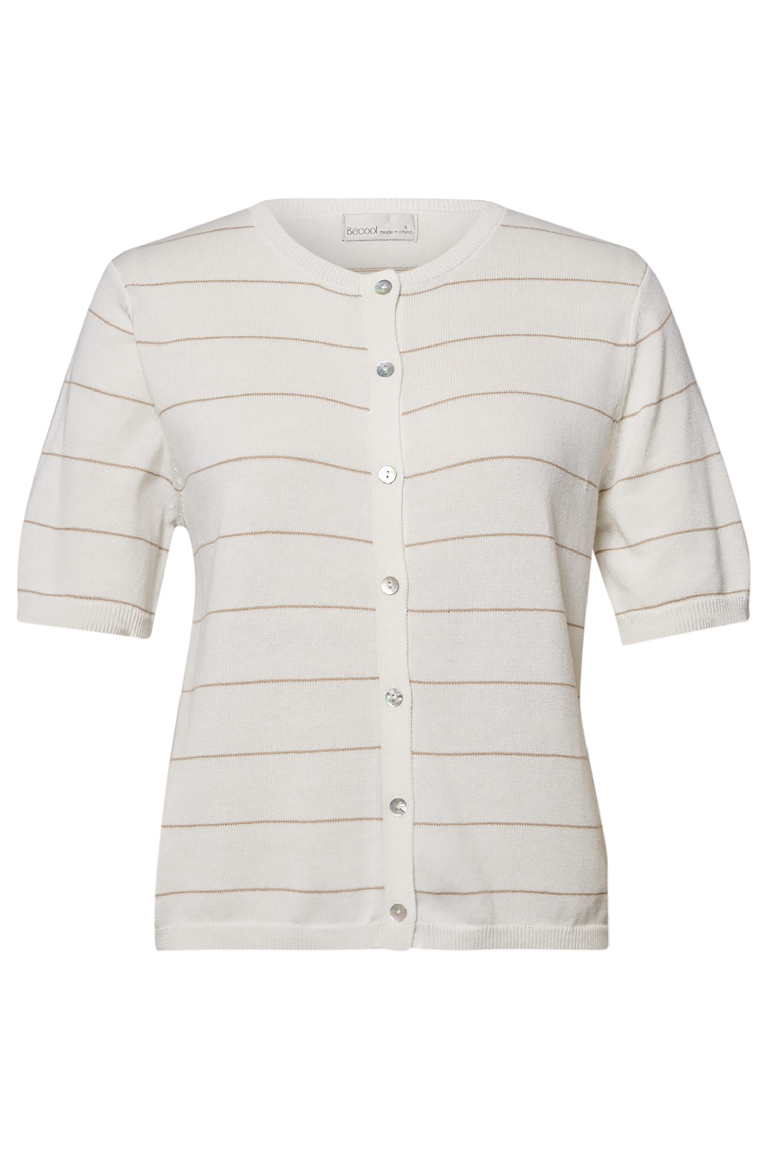 Striped Short Sleeve Top