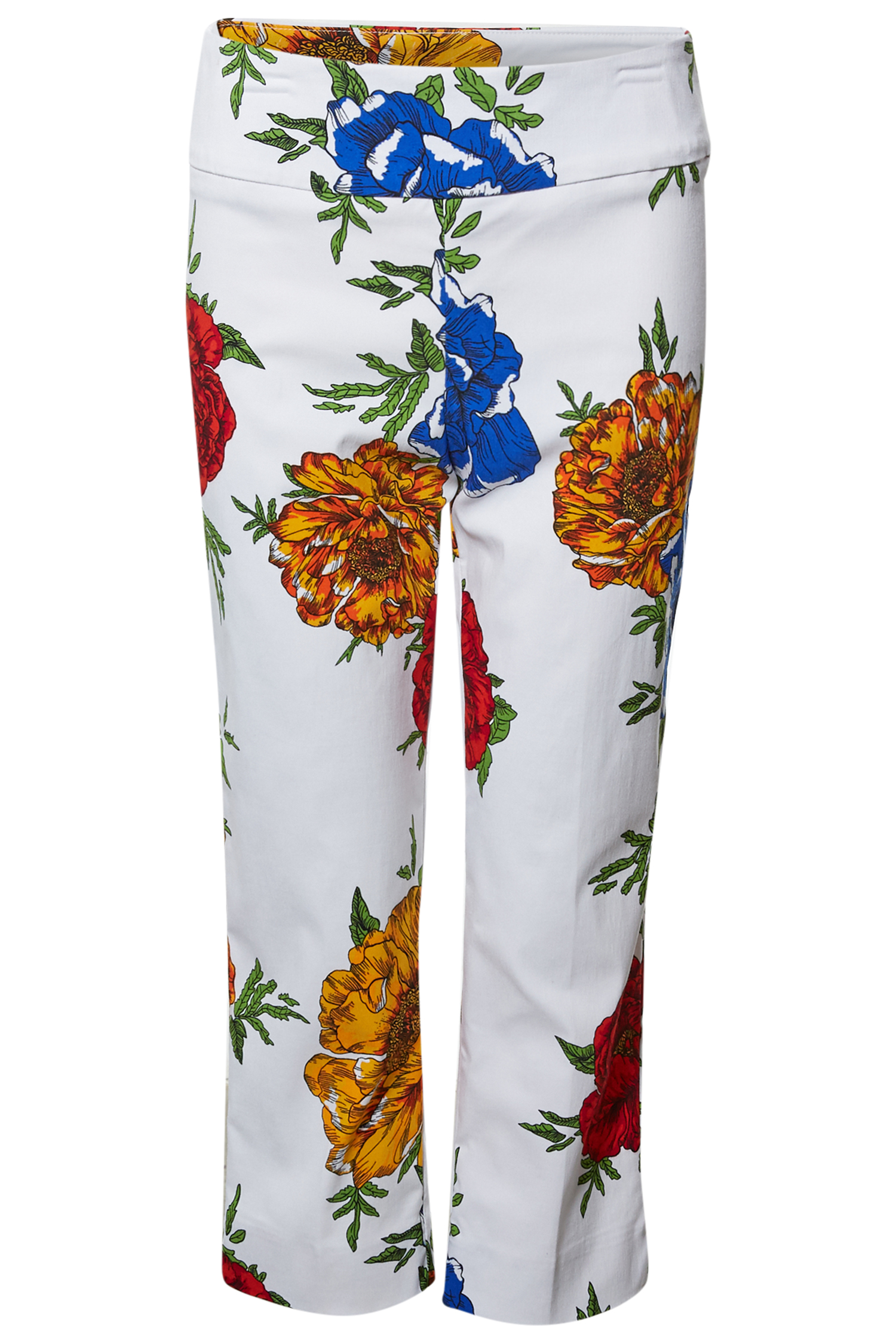 UP USA Floral Cropped Pant