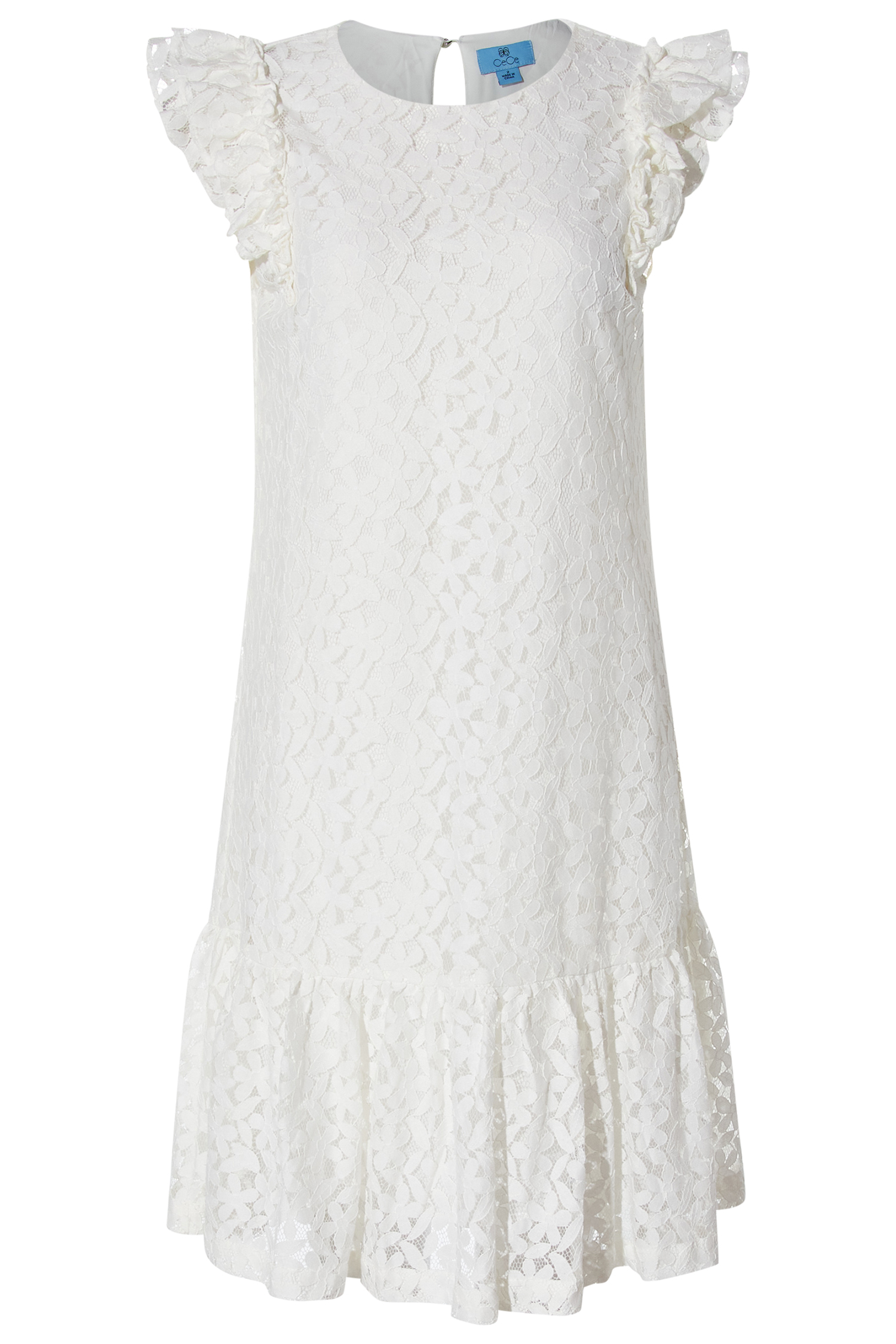 Lace Ruffle Dress