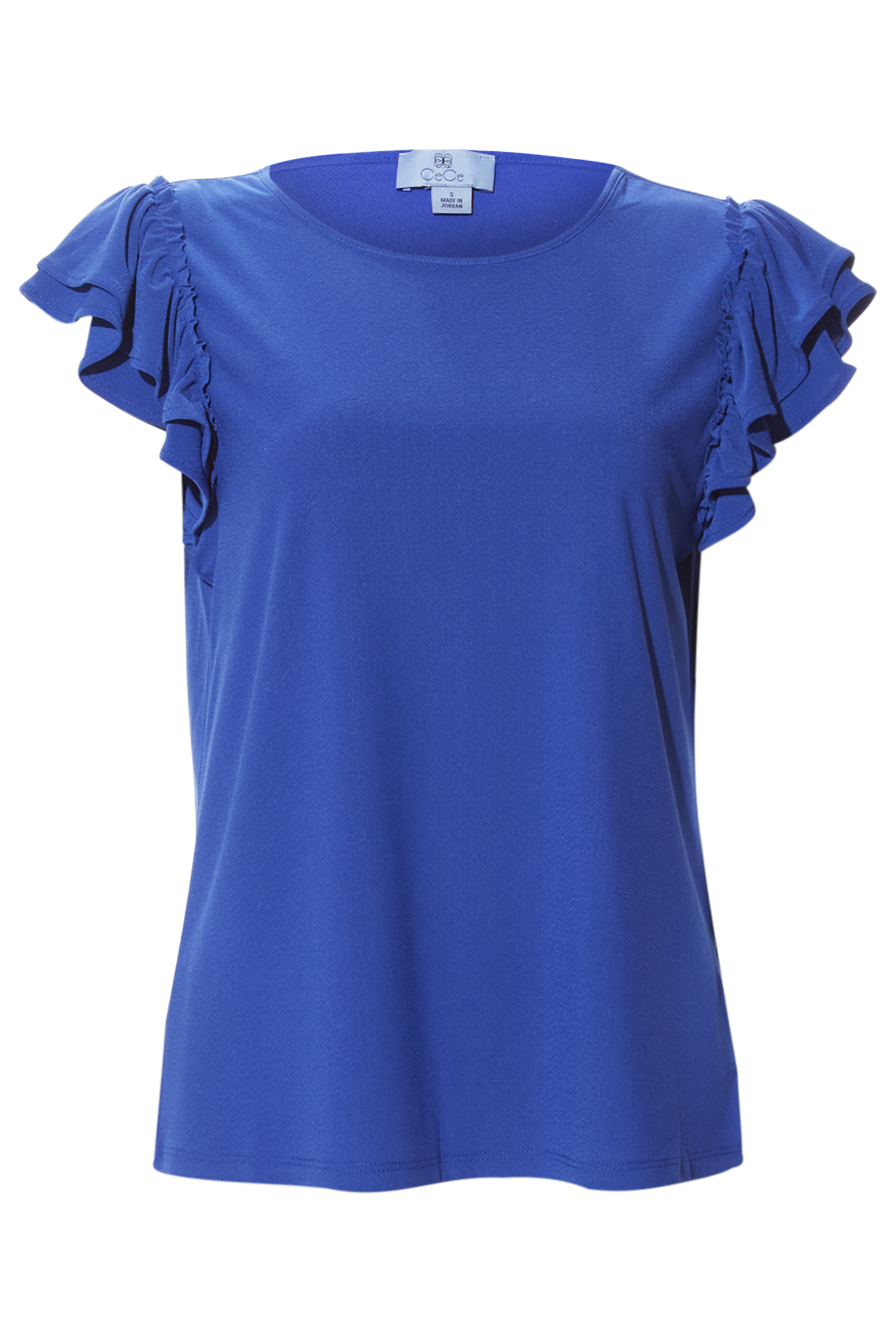Double Ruffle Sleeve Top