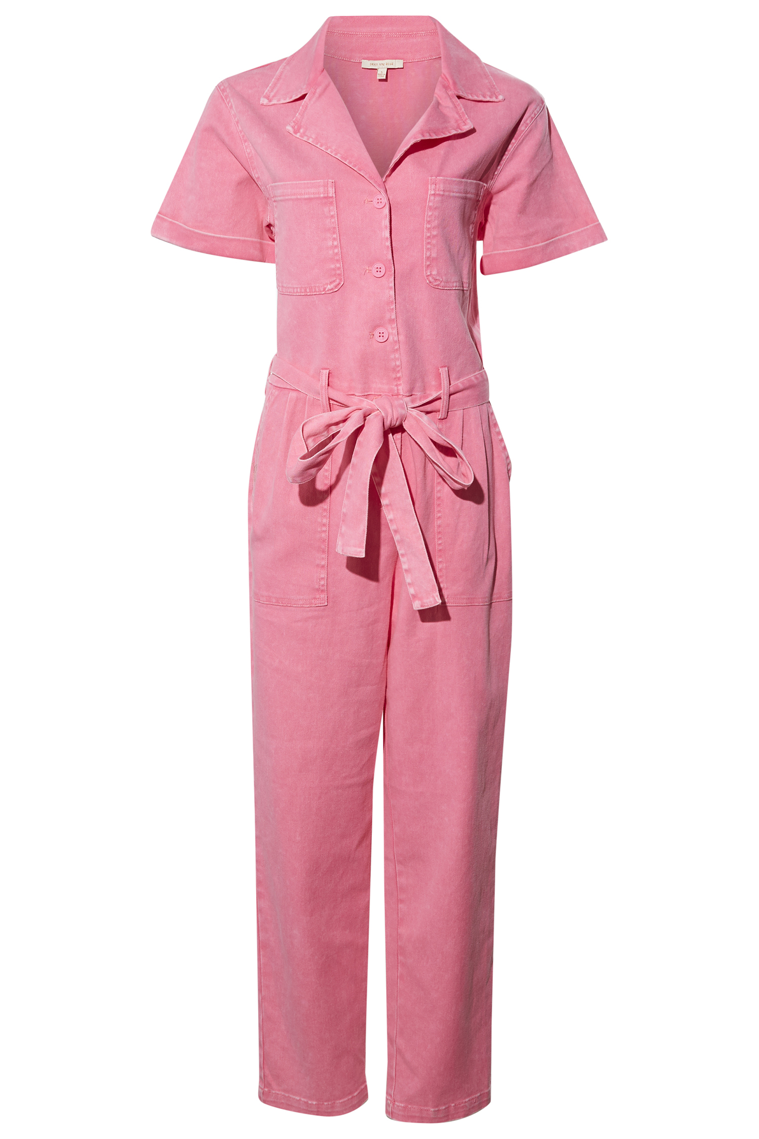 Short Sleeve Utility Jumpsuit