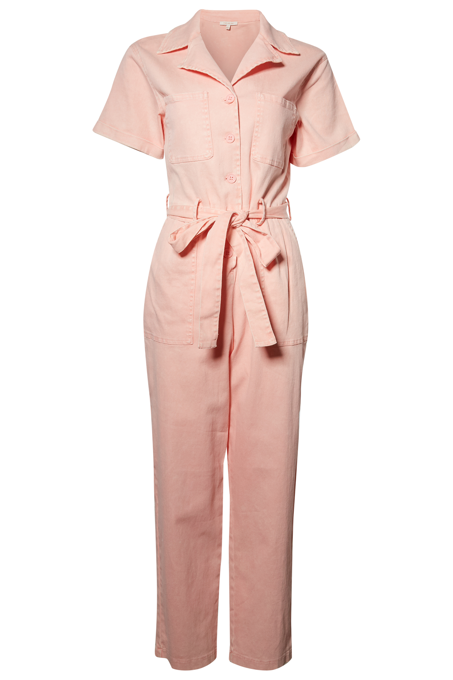 Short Sleeve Utility Jumpsuit