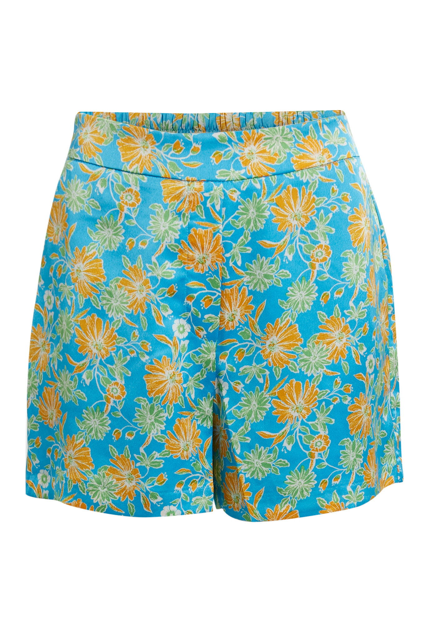 Skies Are Blue Floral Shorts
