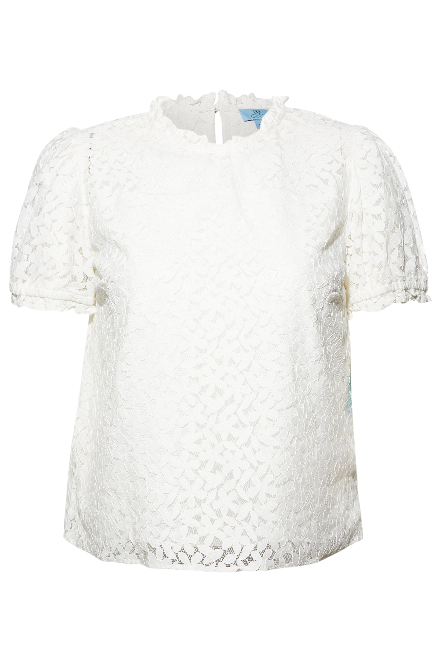 Puff Sleeve Lace Blouse