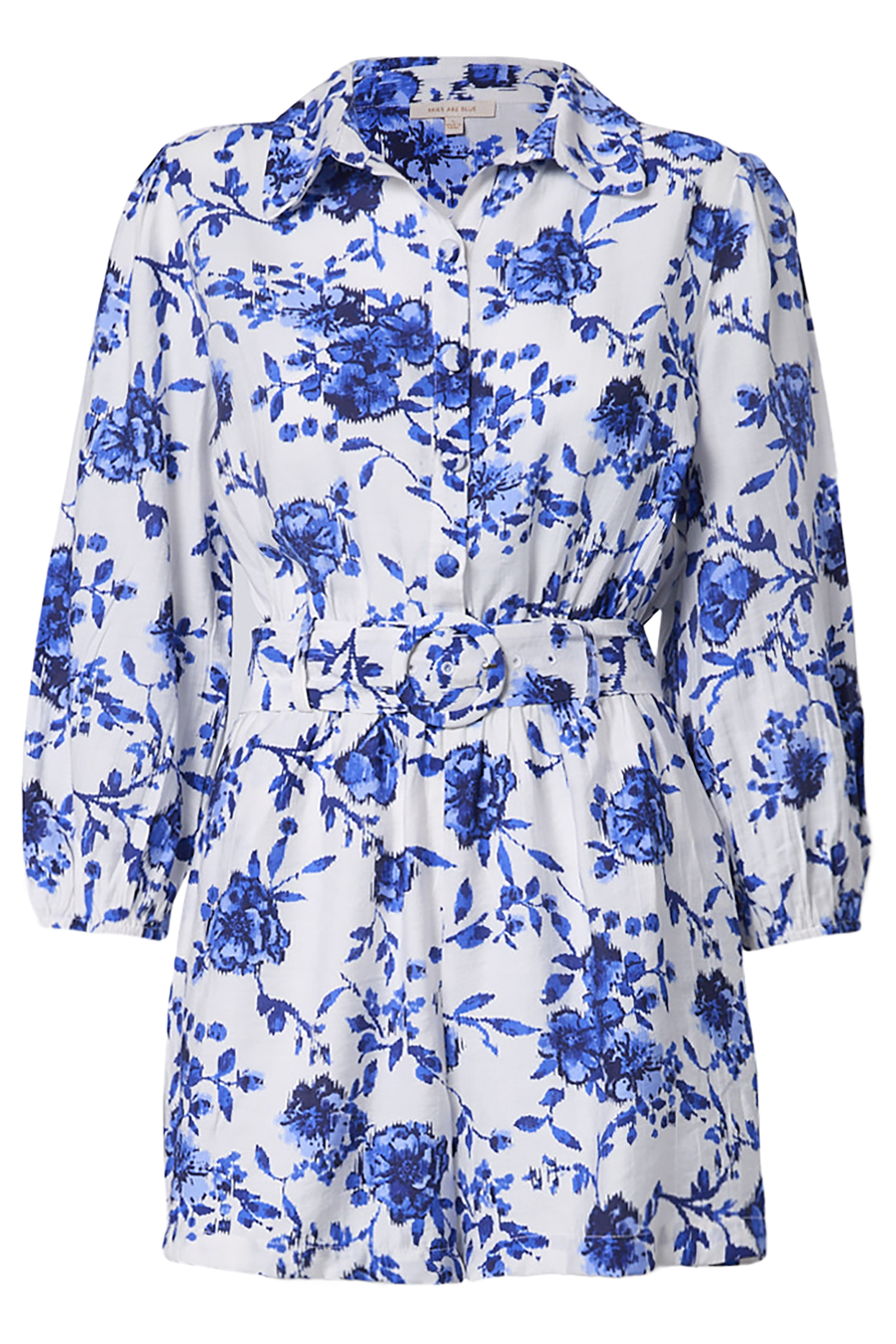 Button Up Floral Romper