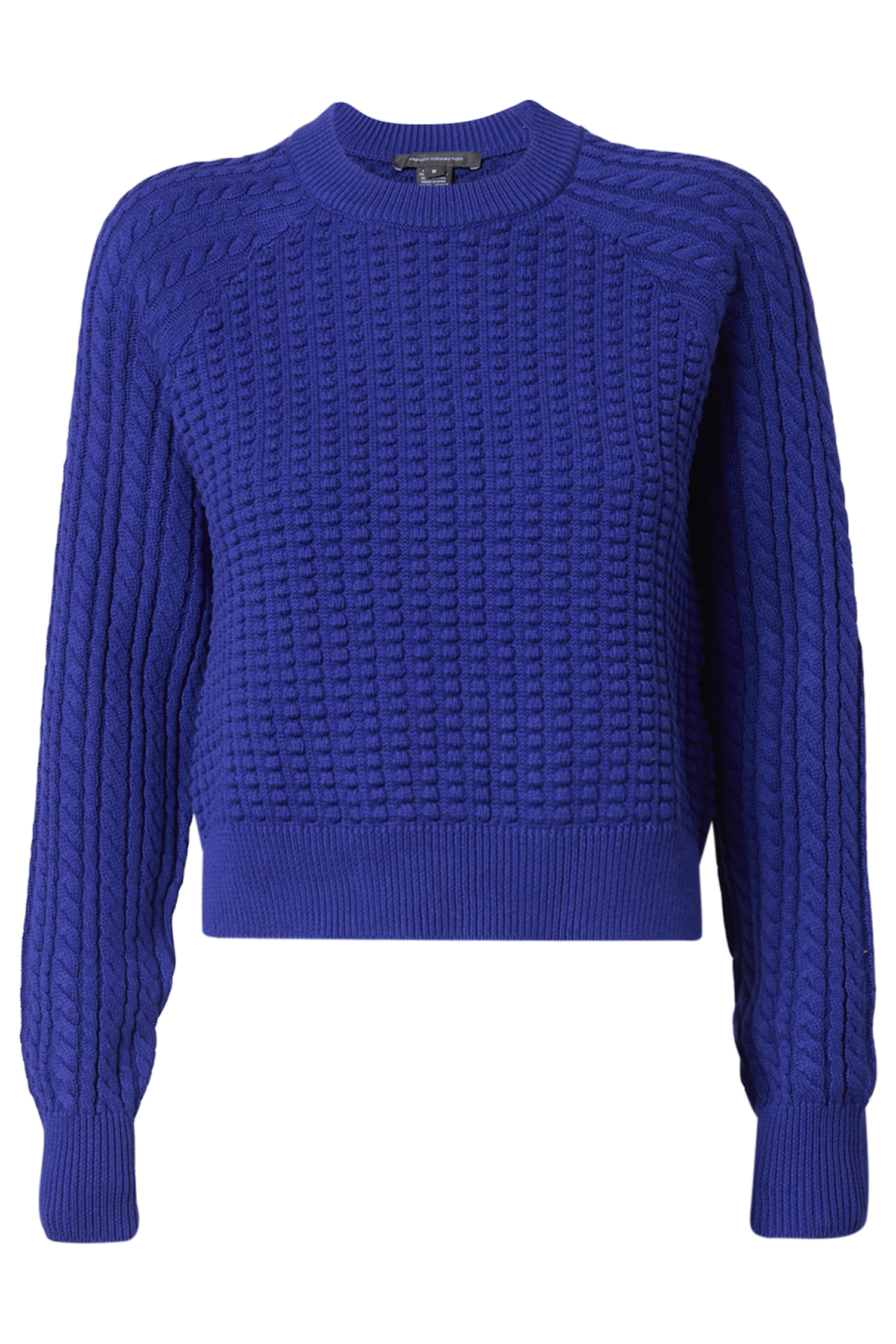 French Connection Popcorn Cable Knit Sweater