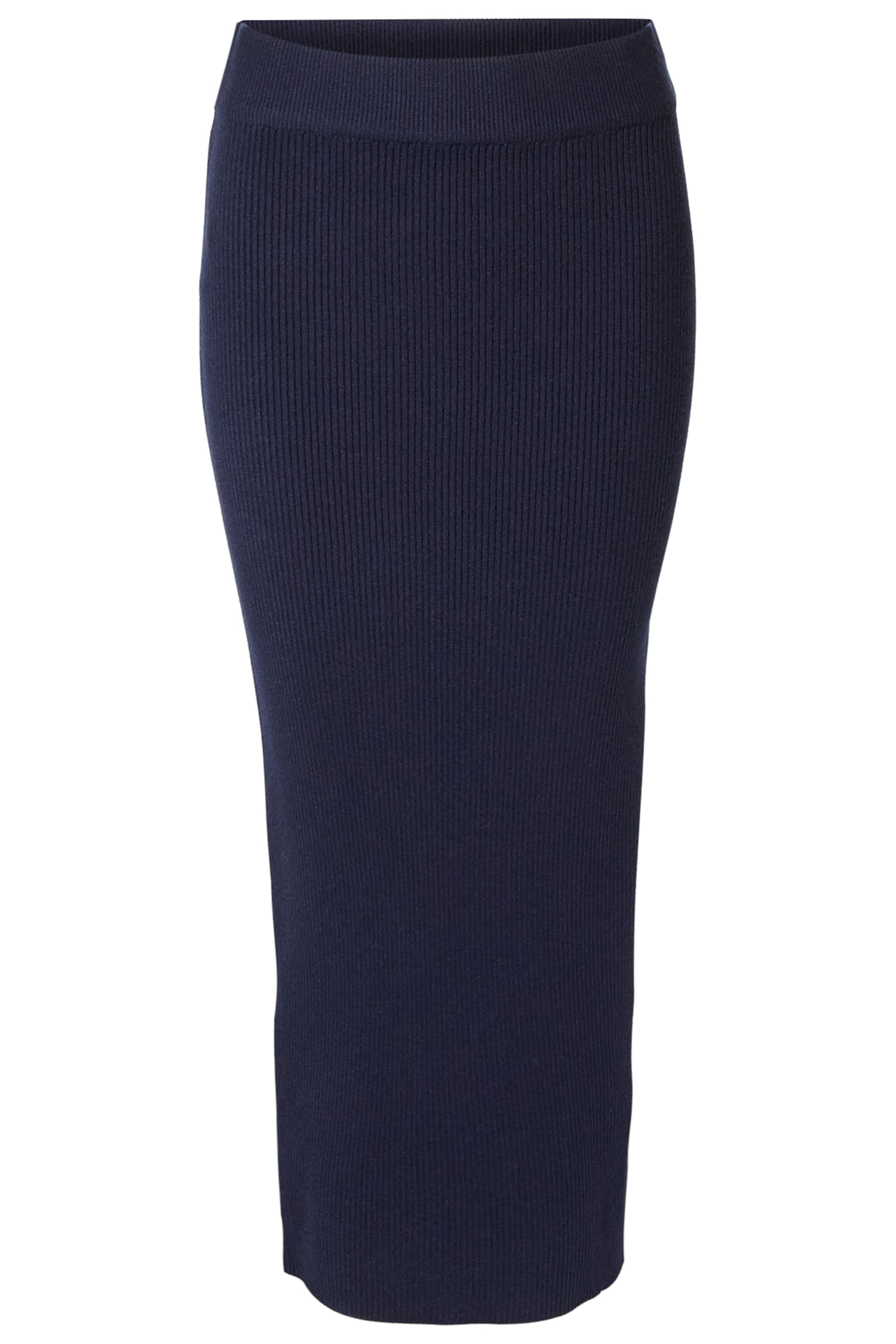 Ribbed Midi Skirt