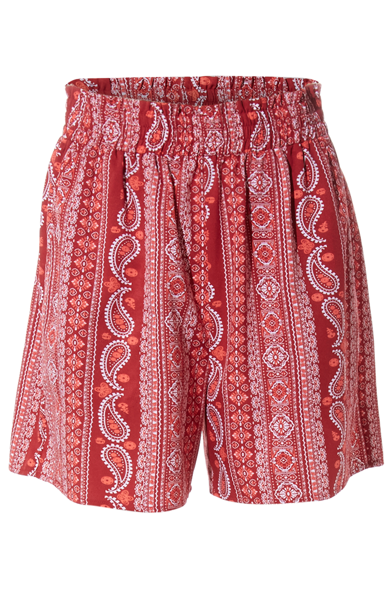 Boho Geo Print Shorts