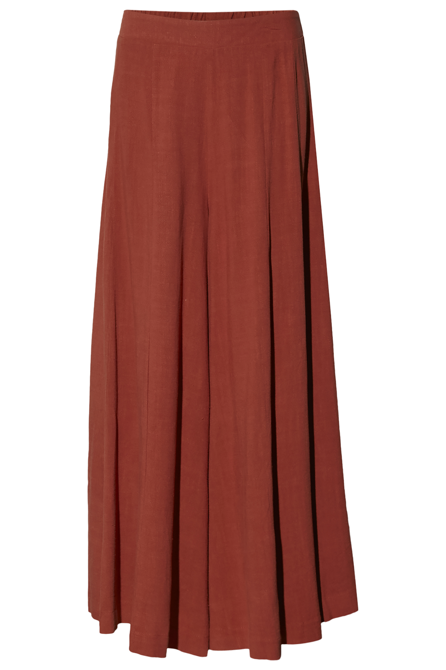 Linen Mix Palazzo Trousers