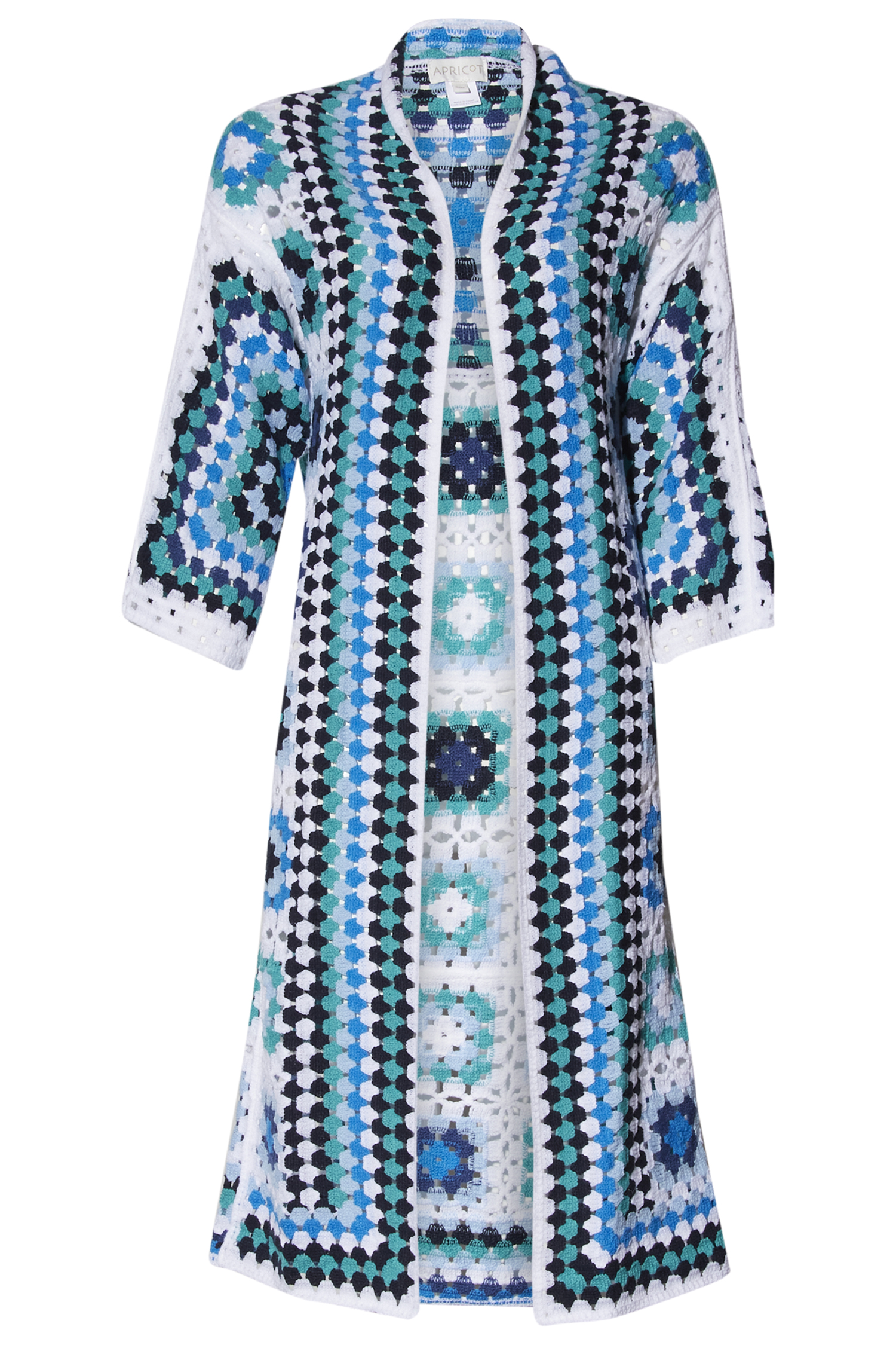 Crochet Longline Cardigan