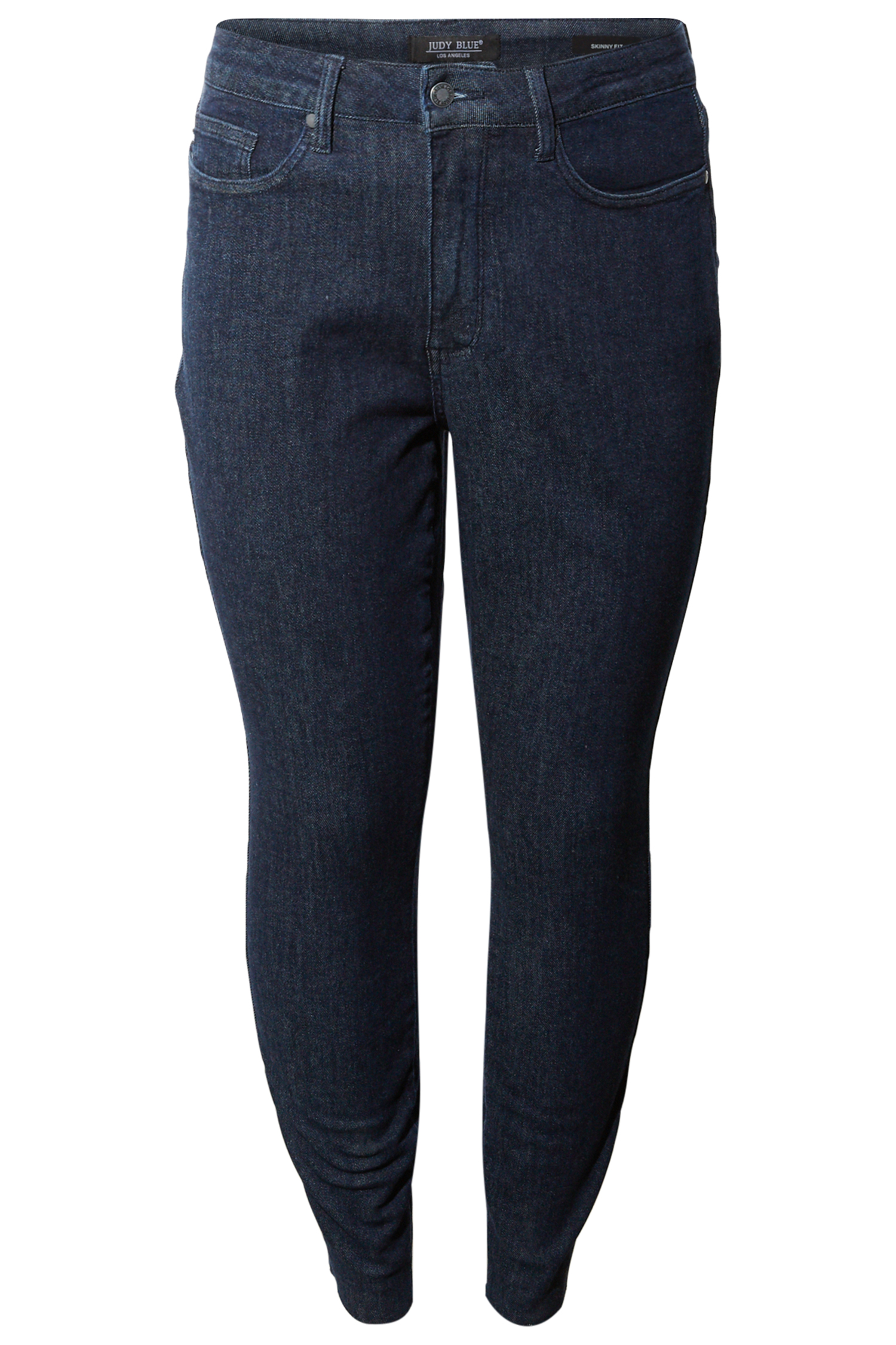 High Rise Raw Hem Ankle
