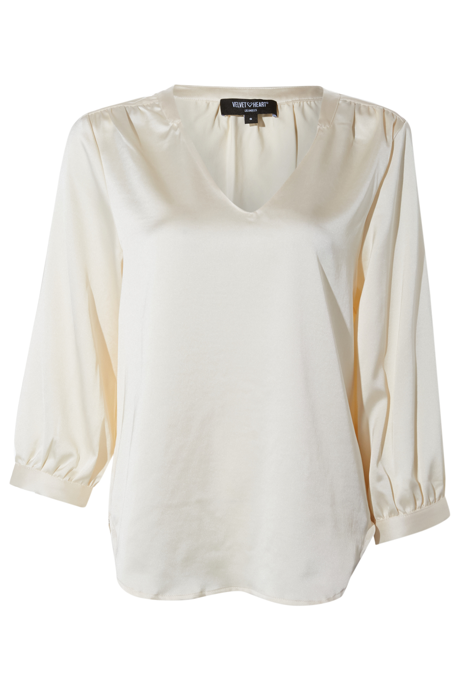 Velvet Heart Satin Blouse