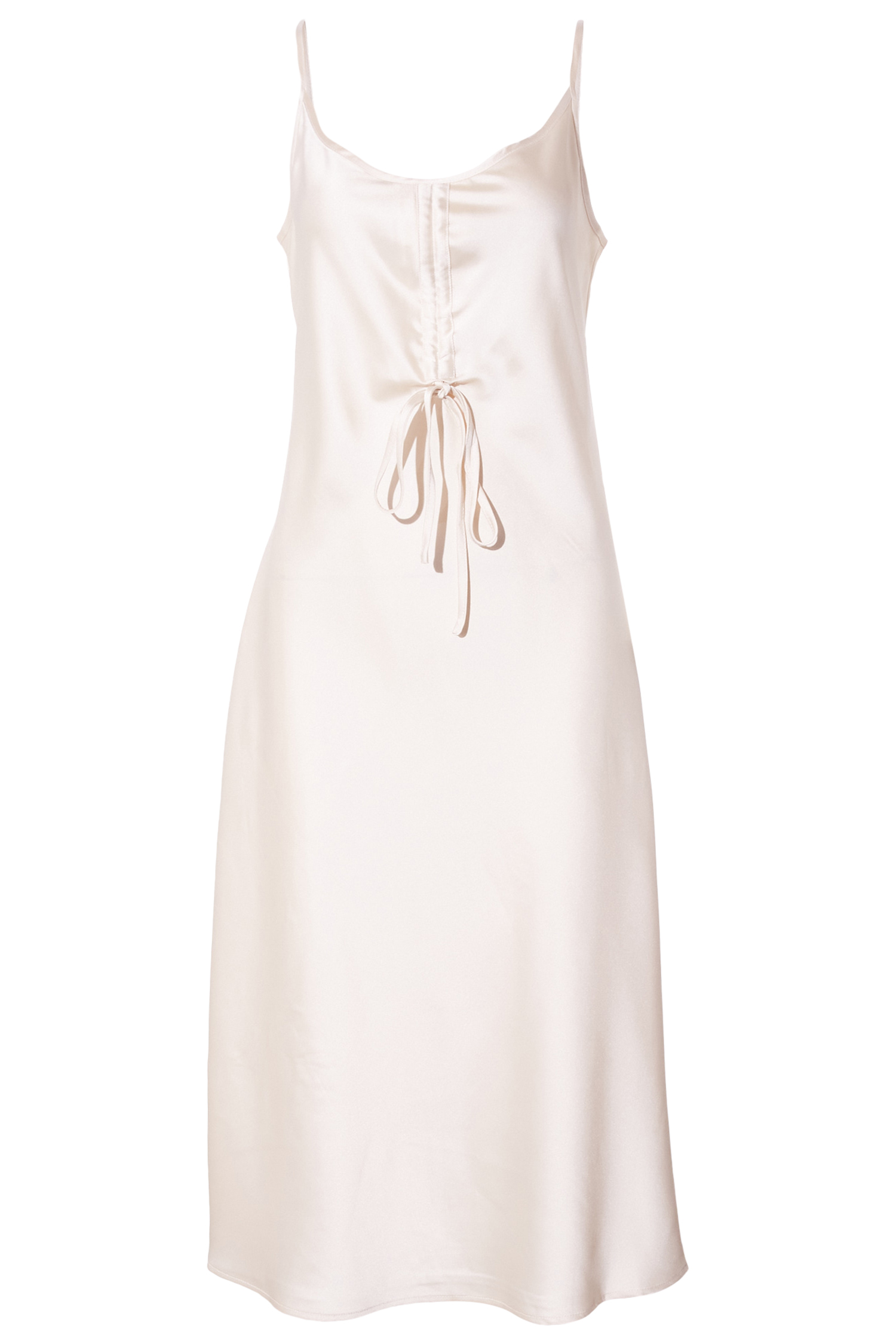 Velvet Heart Satin Midi Dress