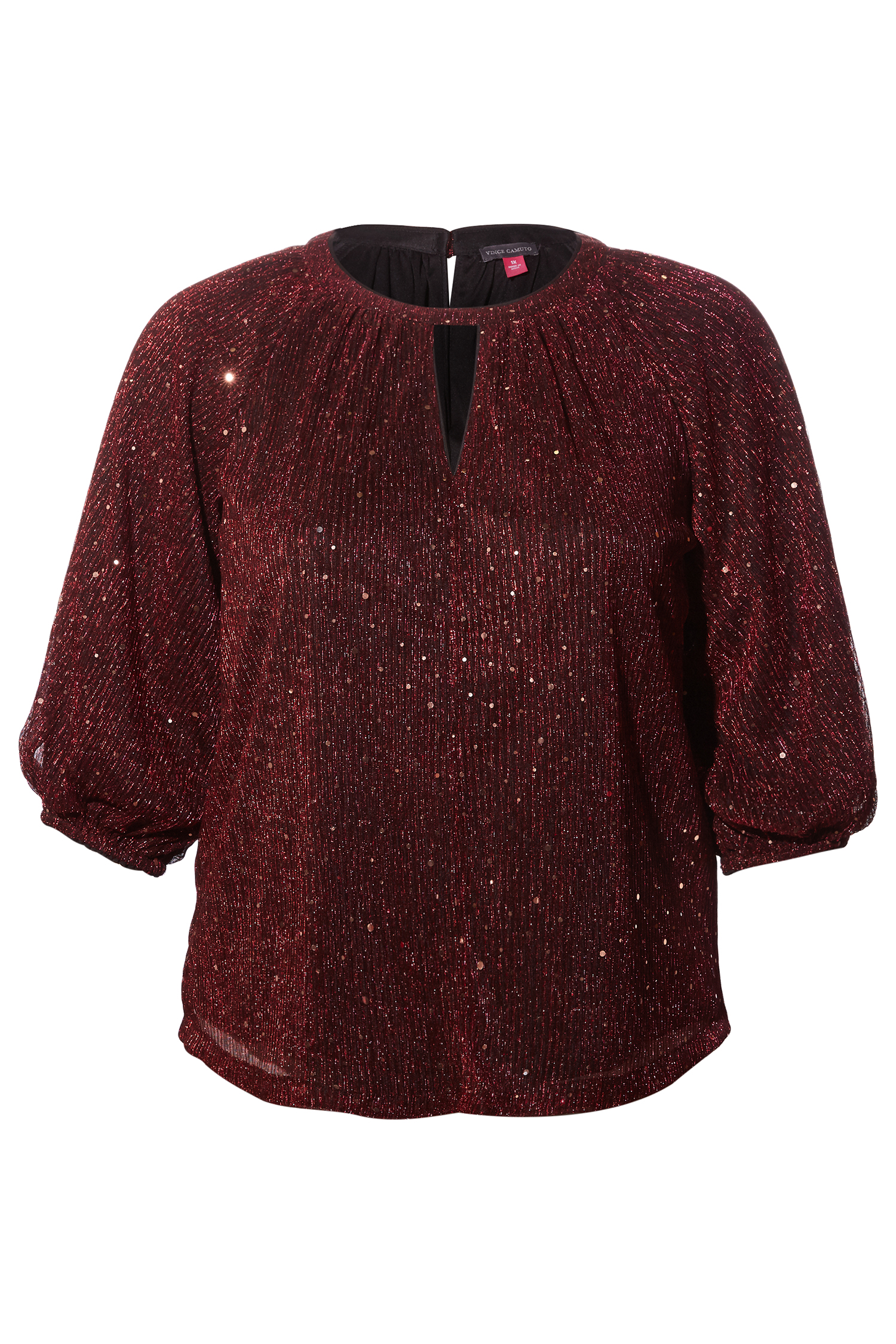 Keyhole Shine Blouse